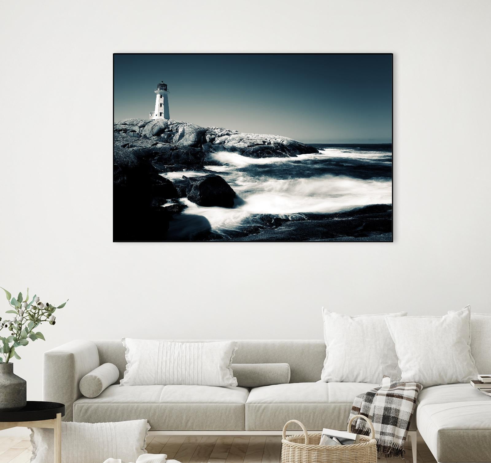 Lighthouse, Peggy’s Cove by David W. Pollard on GIANT ART - multicolor photography; coastal; landscapes