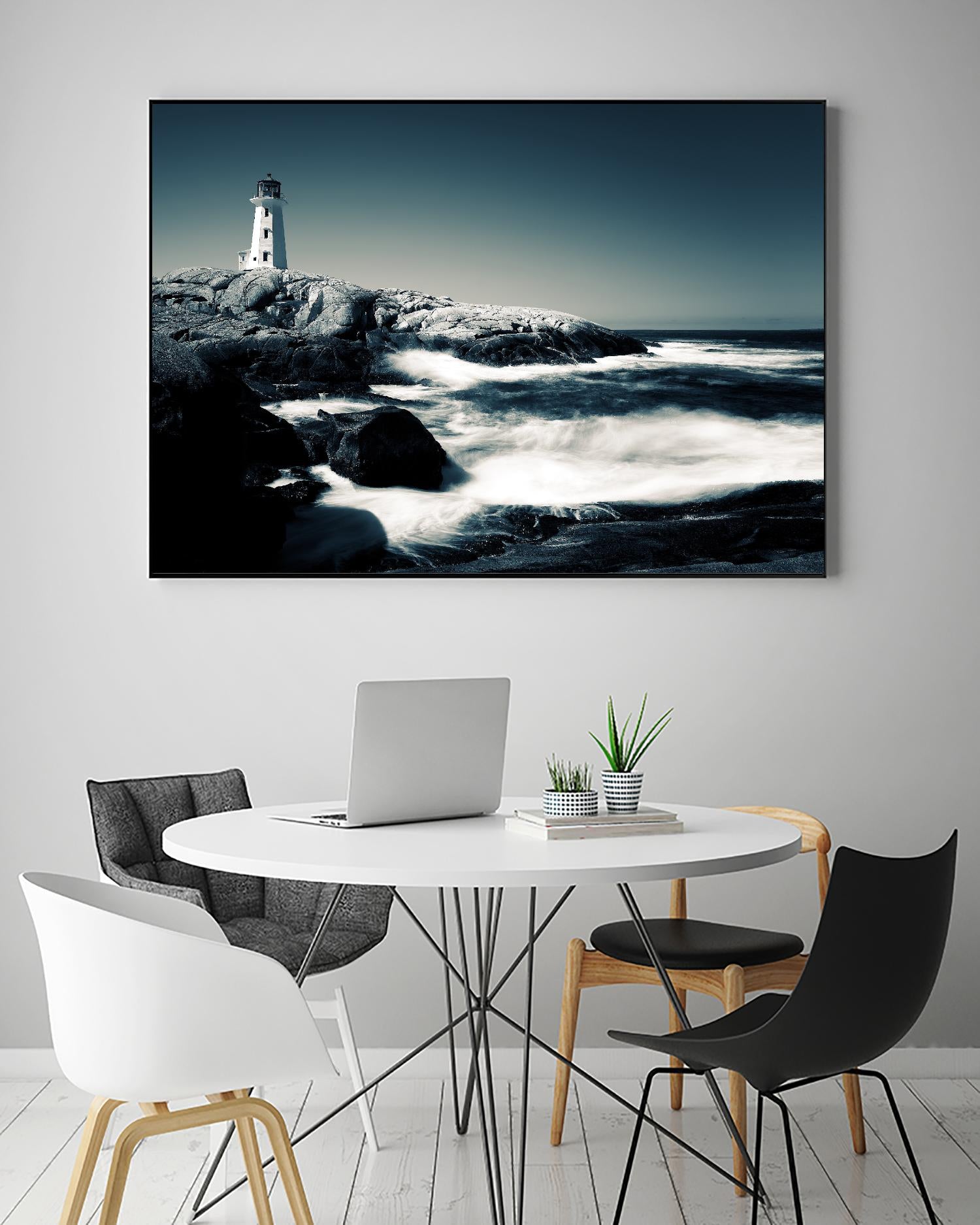 Lighthouse, Peggy’s Cove by David W. Pollard on GIANT ART - multicolor photography; coastal; landscapes