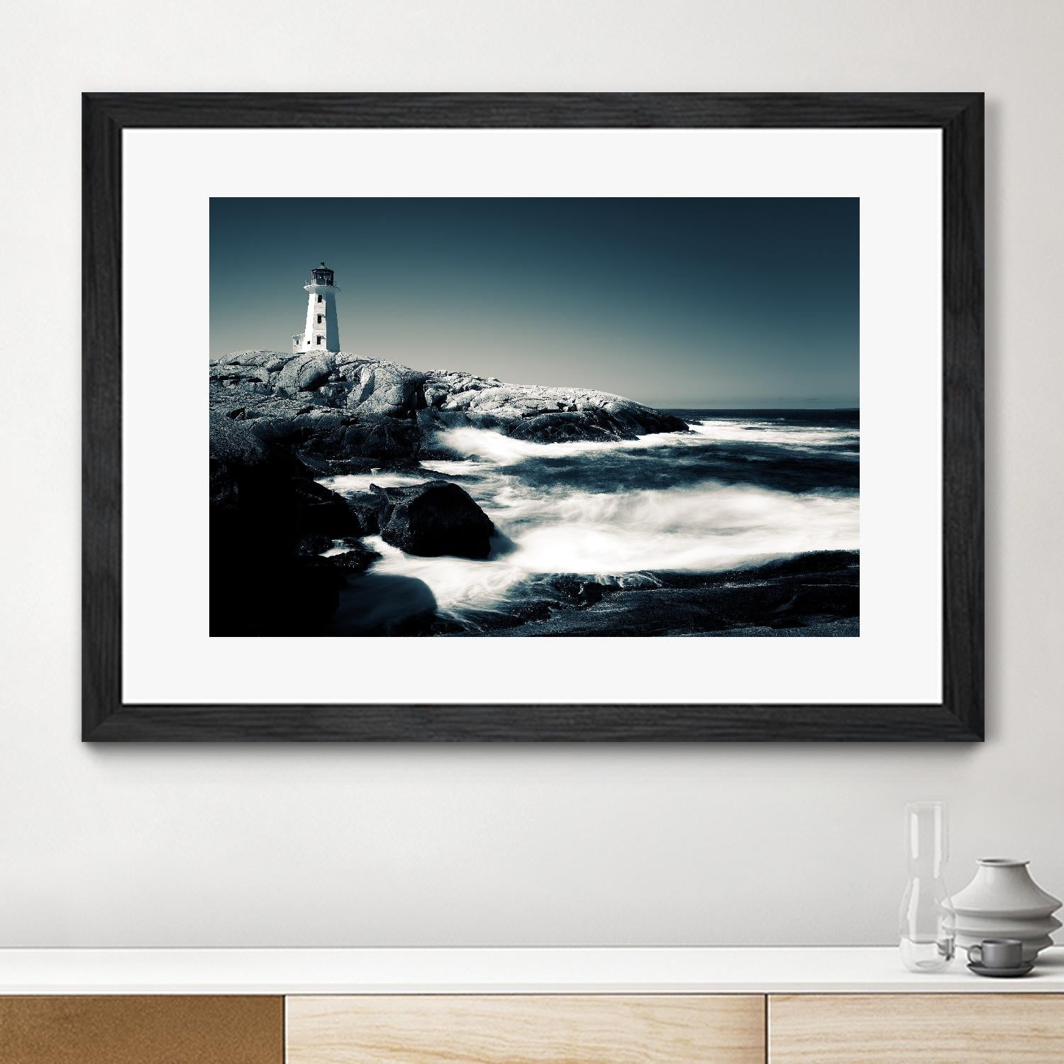 Lighthouse, Peggy’s Cove by David W. Pollard on GIANT ART - multicolor photography; coastal; landscapes