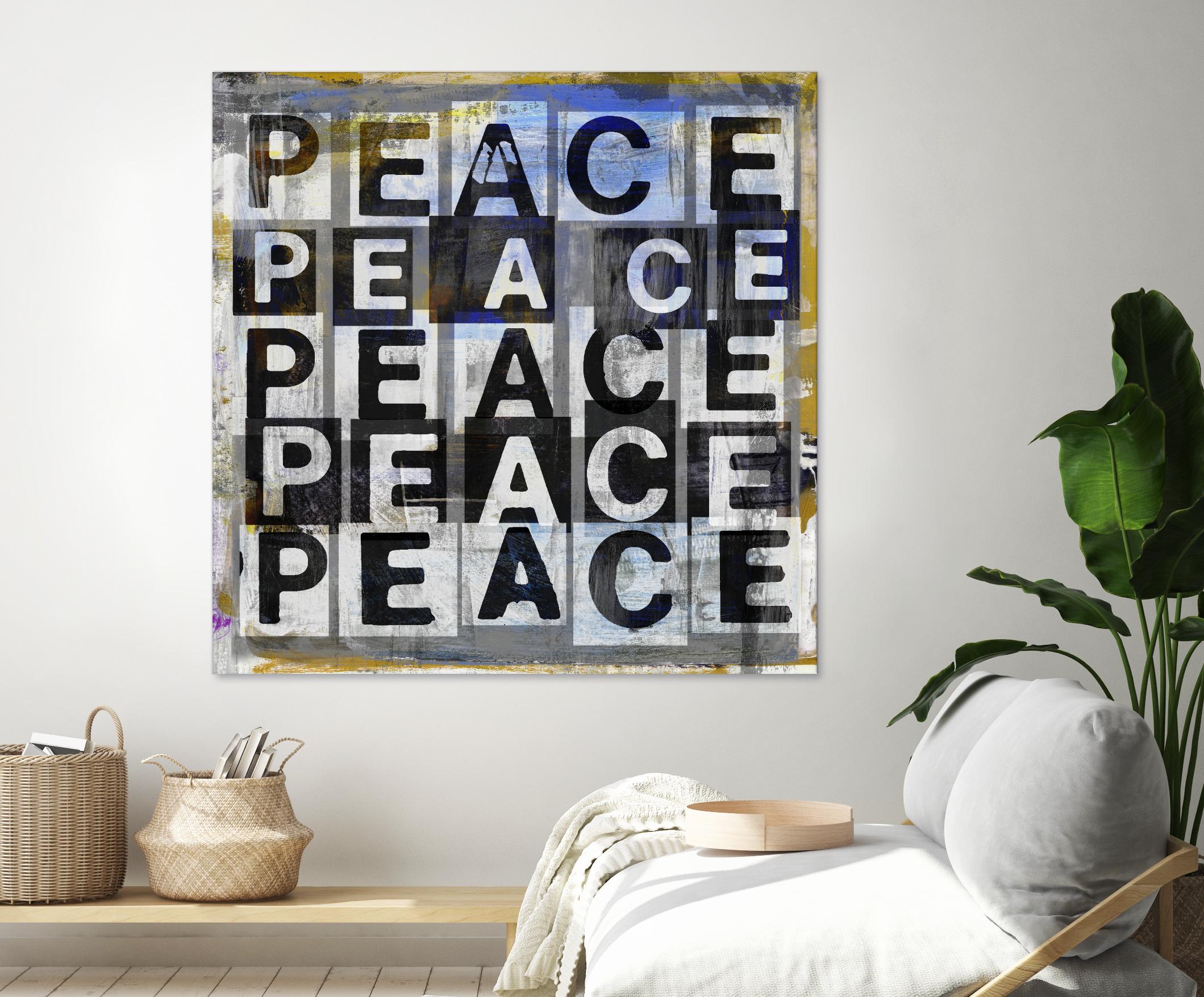 Peace by Sven Pfrommer on GIANT ART - multi inspirational, novelty, urban/pop surrealism, design/type