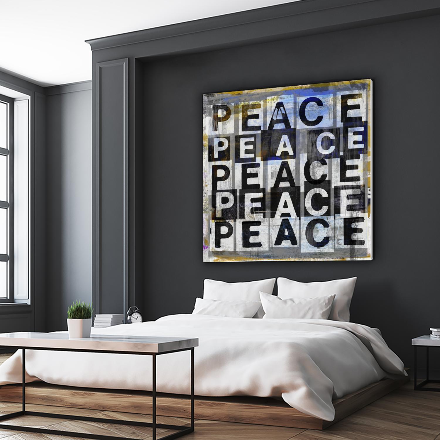 Peace by Sven Pfrommer on GIANT ART - multi inspirational, novelty, urban/pop surrealism, design/type