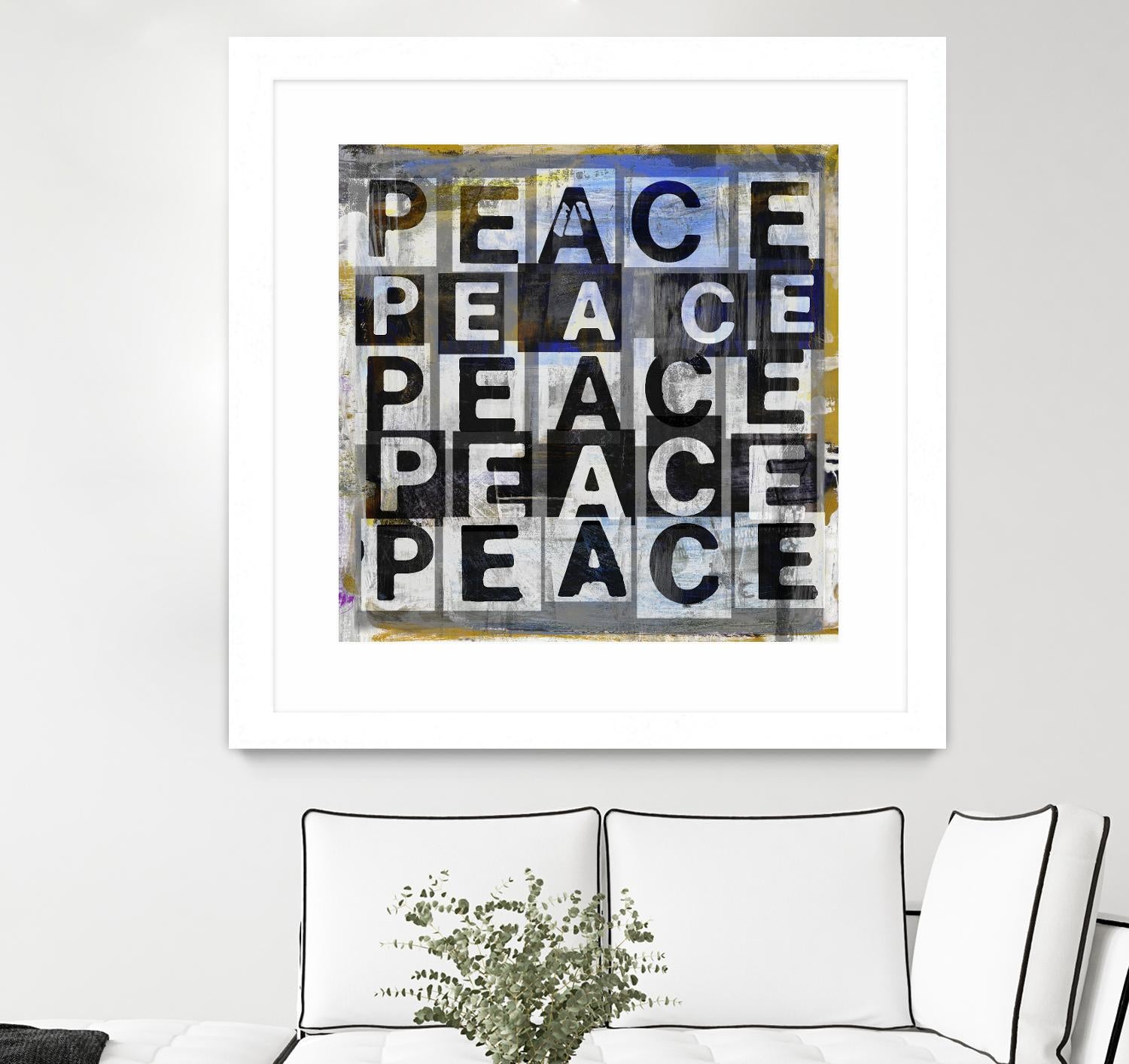 Peace by Sven Pfrommer on GIANT ART - multi inspirational, novelty, urban/pop surrealism, design/type