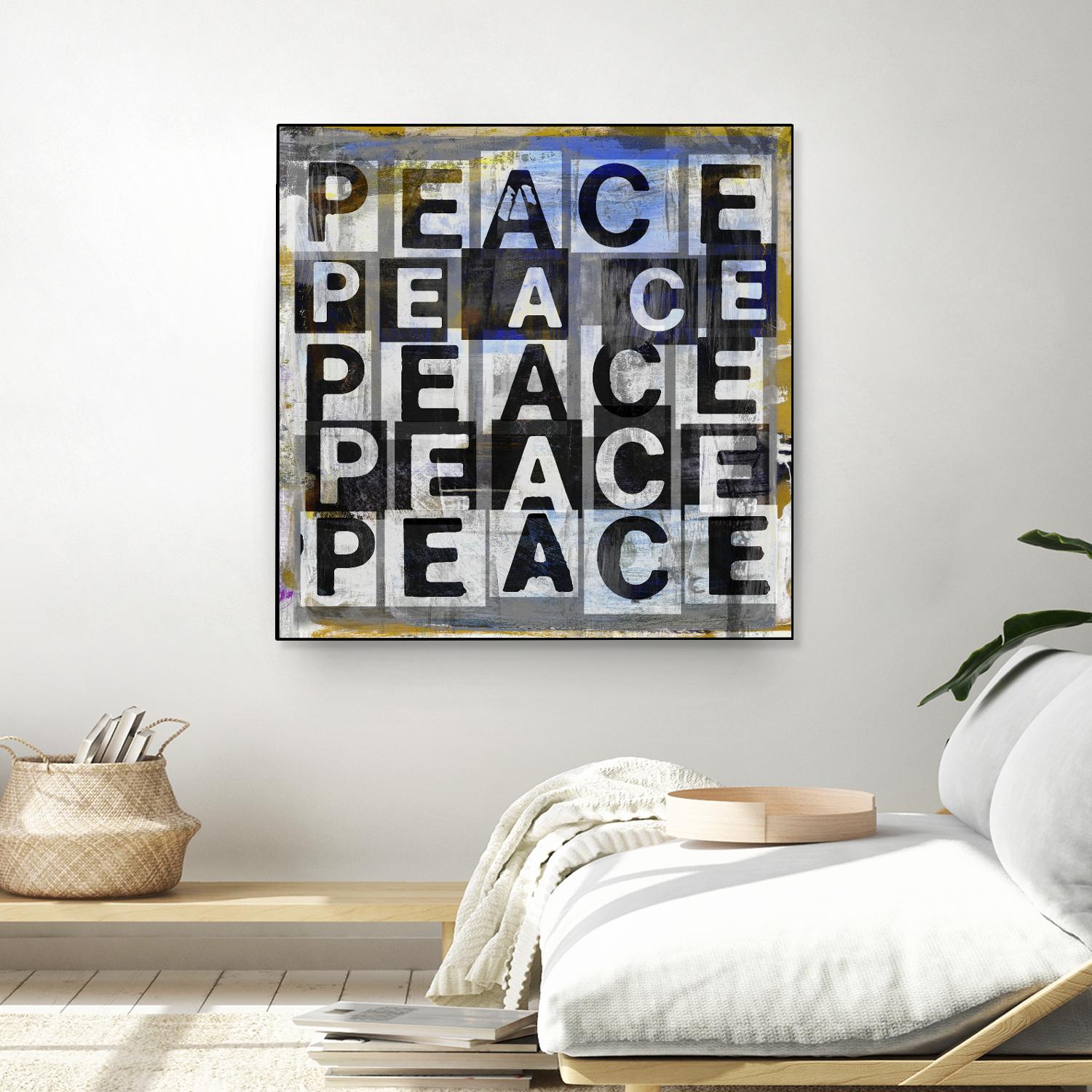 Peace by Sven Pfrommer on GIANT ART - multi inspirational, novelty, urban/pop surrealism, design/type