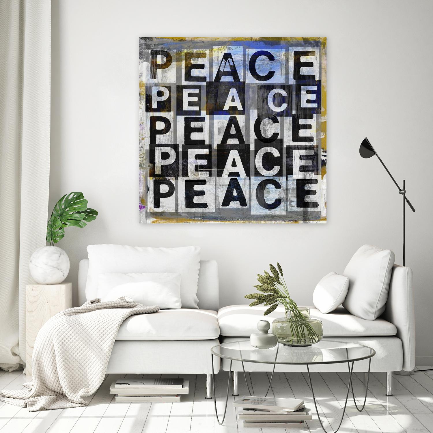 Peace by Sven Pfrommer on GIANT ART - multi inspirational, novelty, urban/pop surrealism, design/type