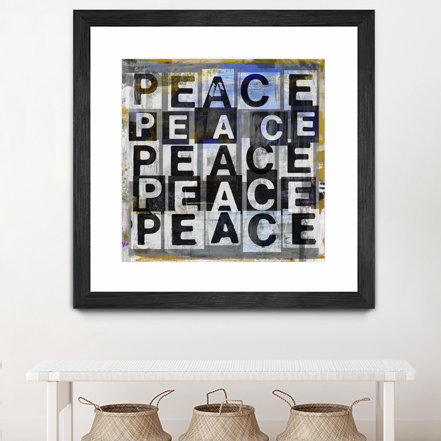 Peace by Sven Pfrommer on GIANT ART - multi inspirational, novelty, urban/pop surrealism, design/type