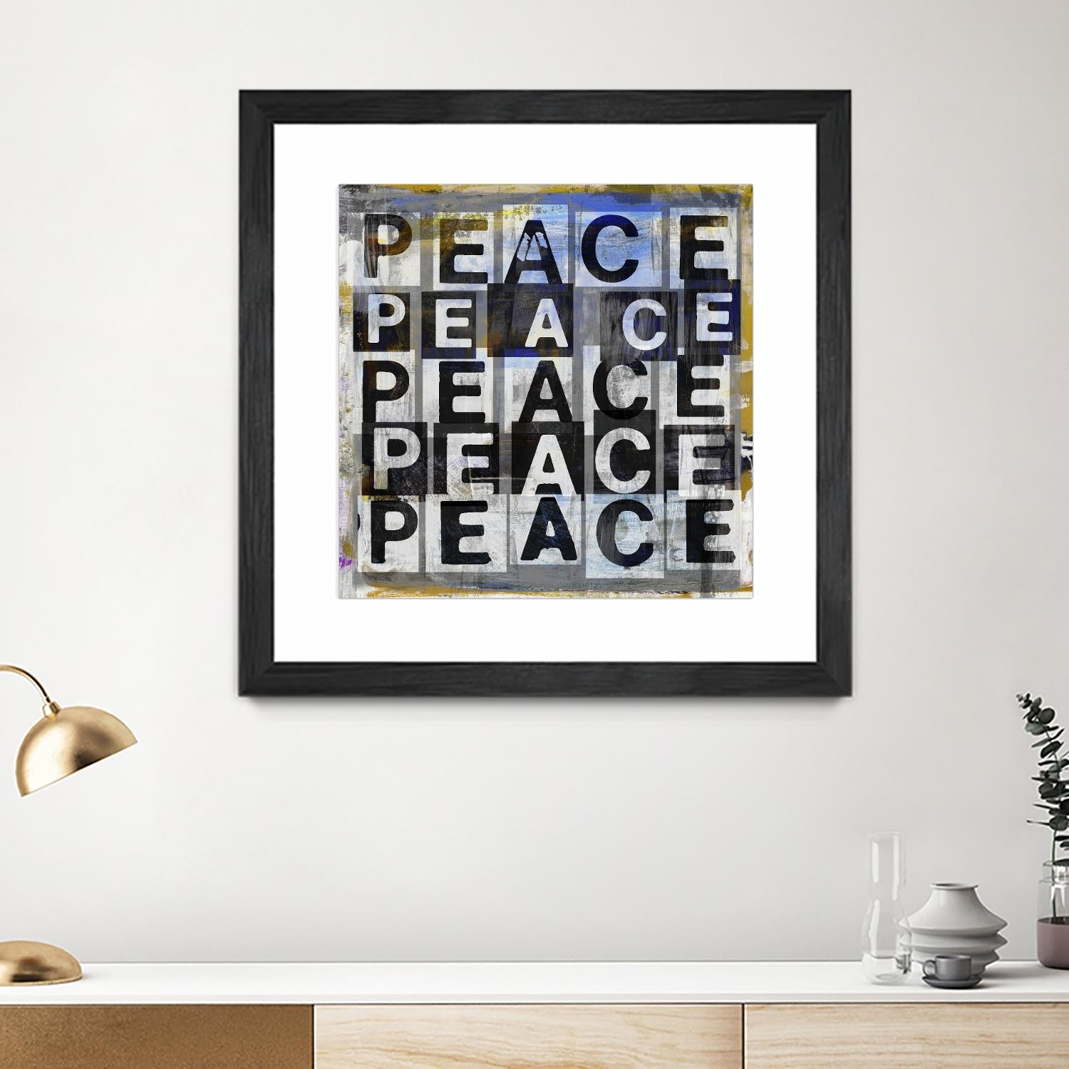 Peace by Sven Pfrommer on GIANT ART - multi inspirational, novelty, urban/pop surrealism, design/type