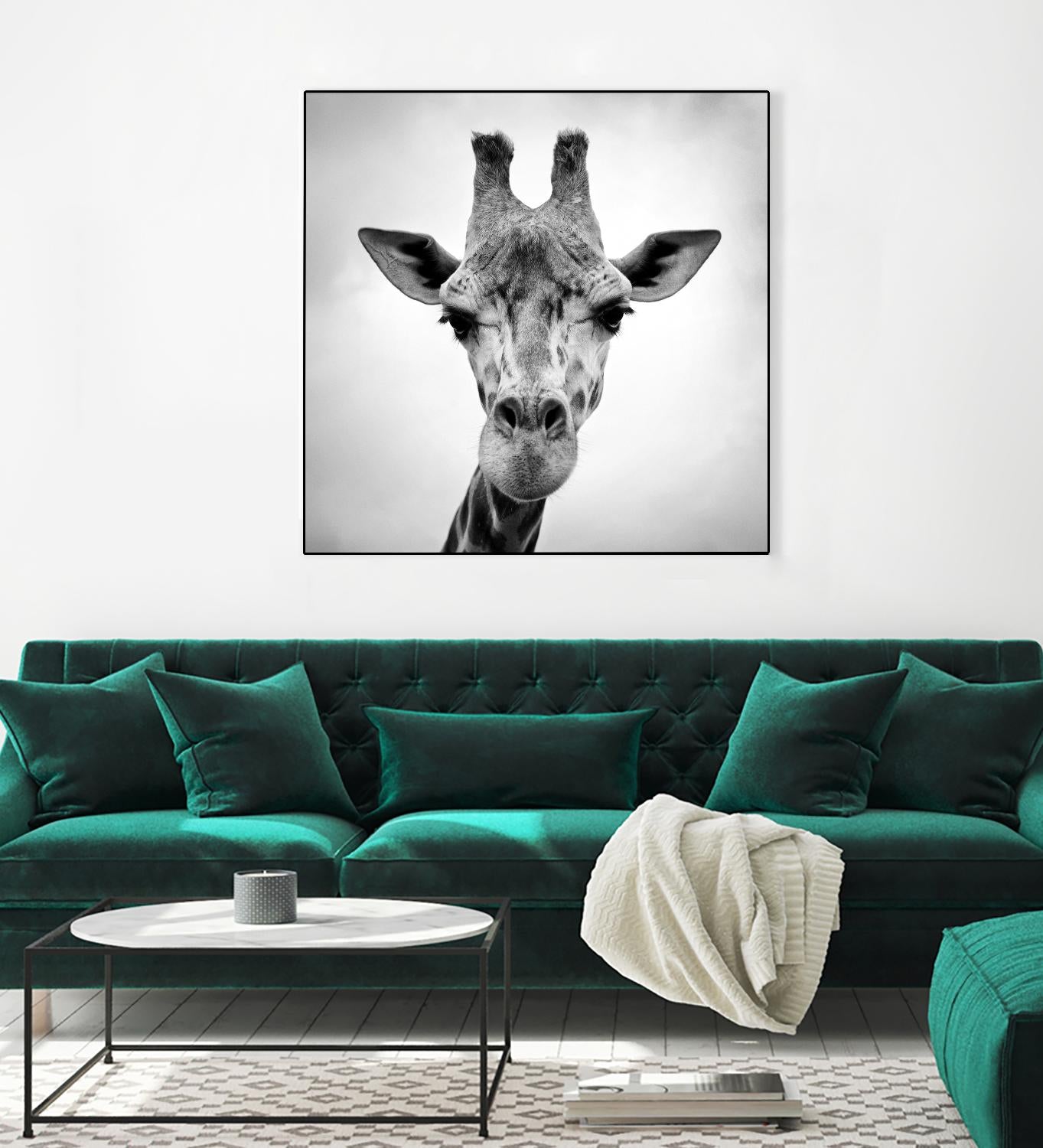Giraffe by PhotoINC Studio on GIANT ART - white animals