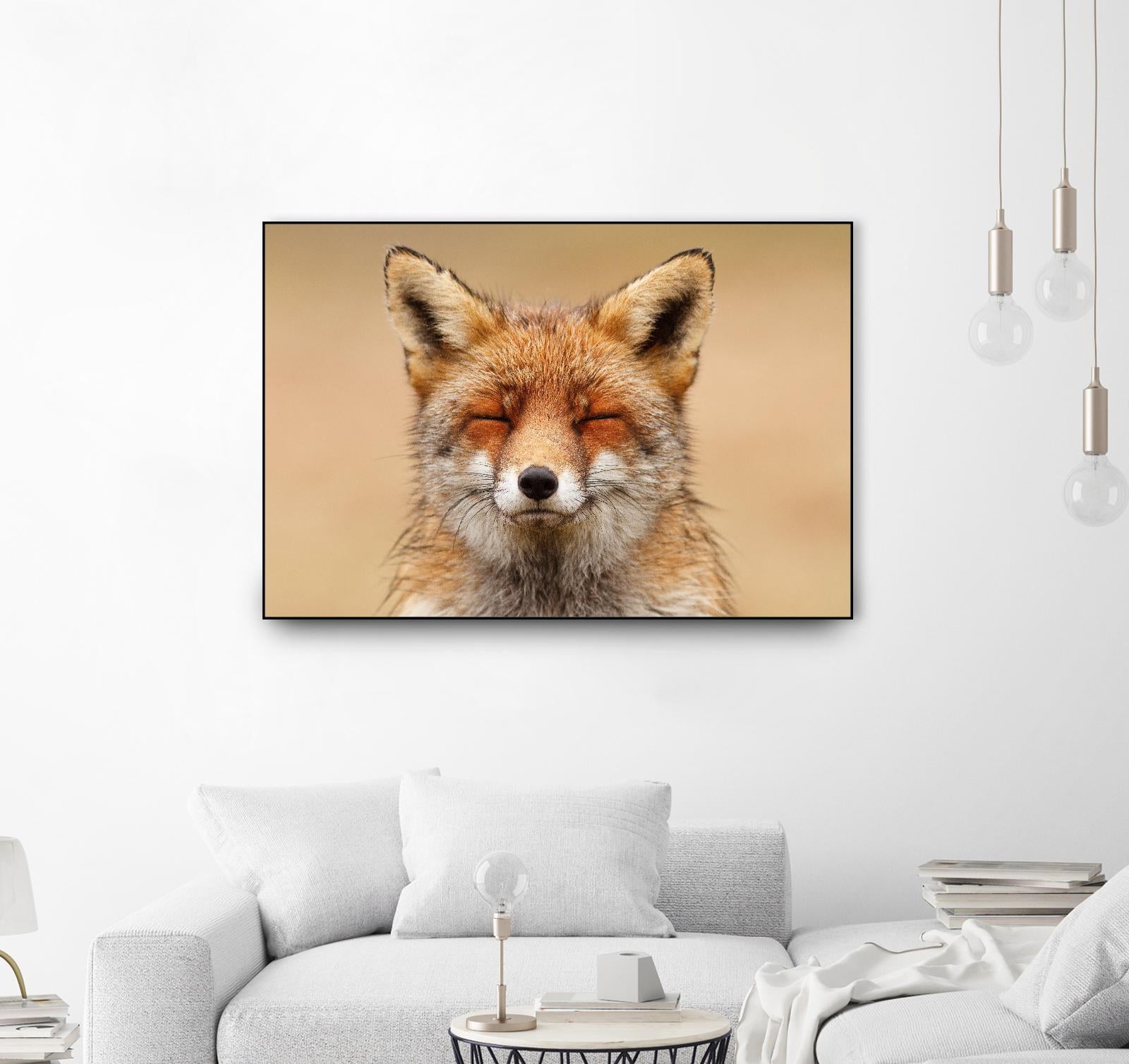 Zen Fox Red Portrait by Roeselien Raimond on GIANT ART - multicolor animals