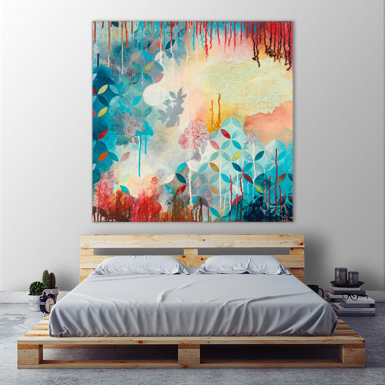 Tranquil Eden 2 by Heather Noel Robinson on GIANT ART - multicolor abstracts; contemporary