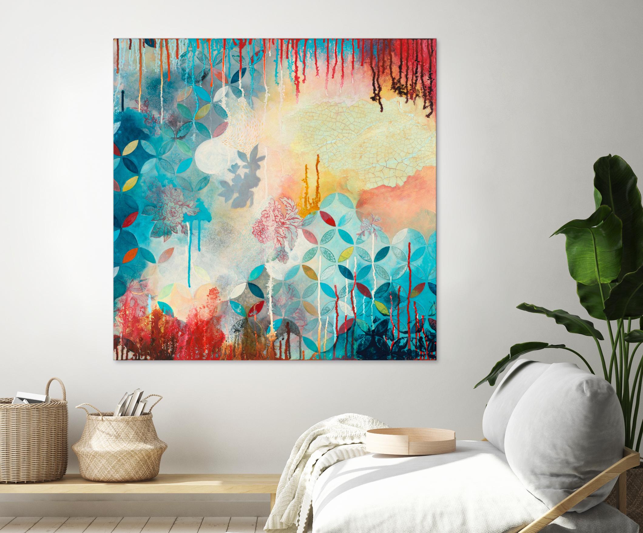 Tranquil Eden 2 by Heather Noel Robinson on GIANT ART - multicolor abstracts; contemporary