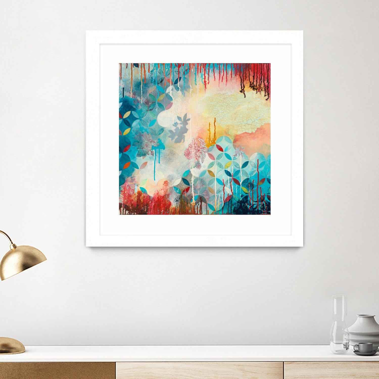Tranquil Eden 2 by Heather Noel Robinson on GIANT ART - multicolor abstracts; contemporary