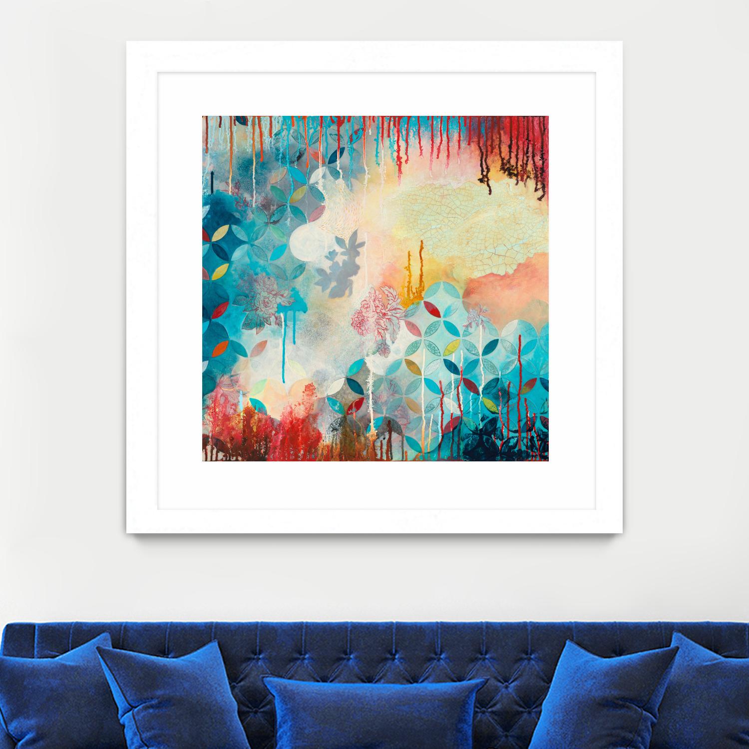 Tranquil Eden 2 by Heather Noel Robinson on GIANT ART - multicolor abstracts; contemporary
