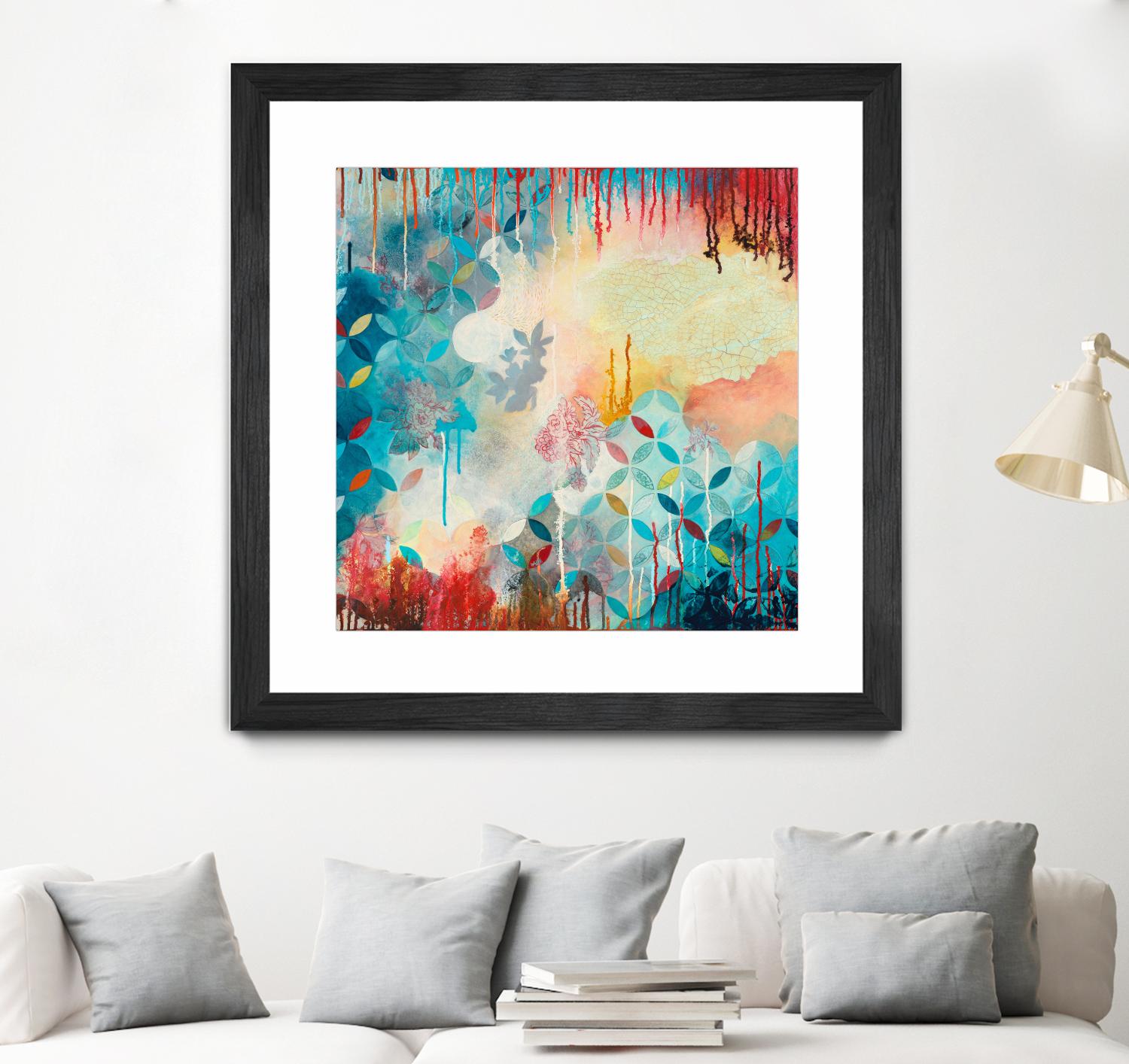 Tranquil Eden 2 by Heather Noel Robinson on GIANT ART - multicolor abstracts; contemporary