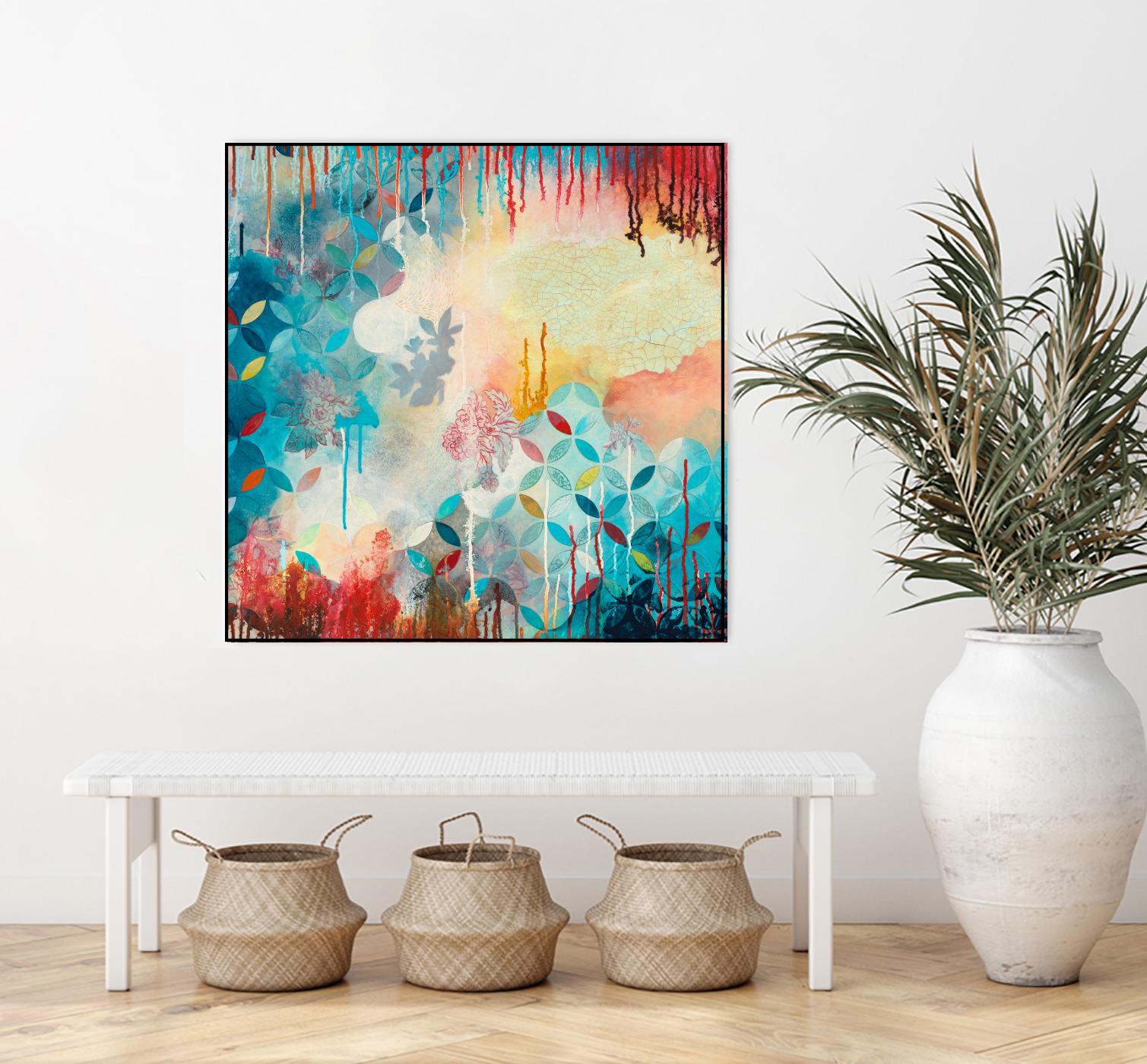 Tranquil Eden 2 by Heather Noel Robinson on GIANT ART - multicolor abstracts; contemporary