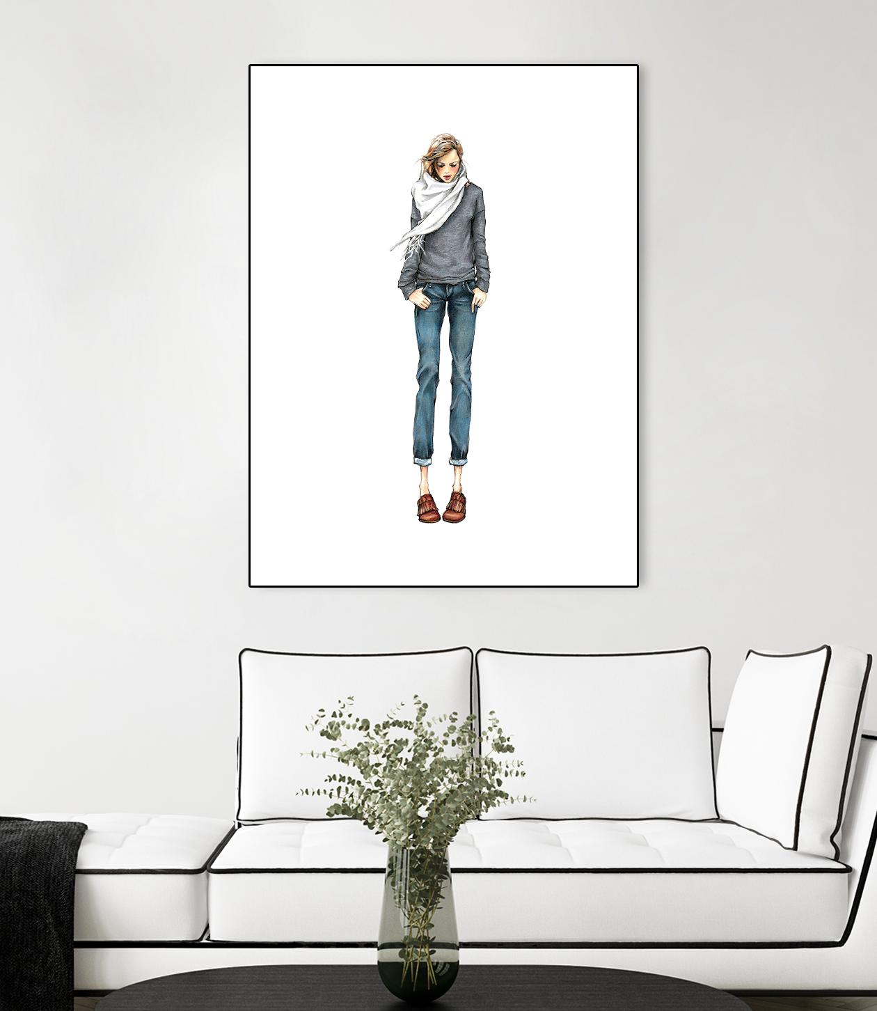 Portfolio 055 by Nancy Riegelman on GIANT ART - multicolor figurative