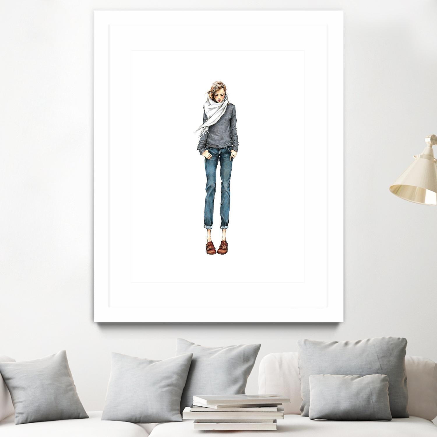 Portfolio 055 by Nancy Riegelman on GIANT ART - multicolor figurative