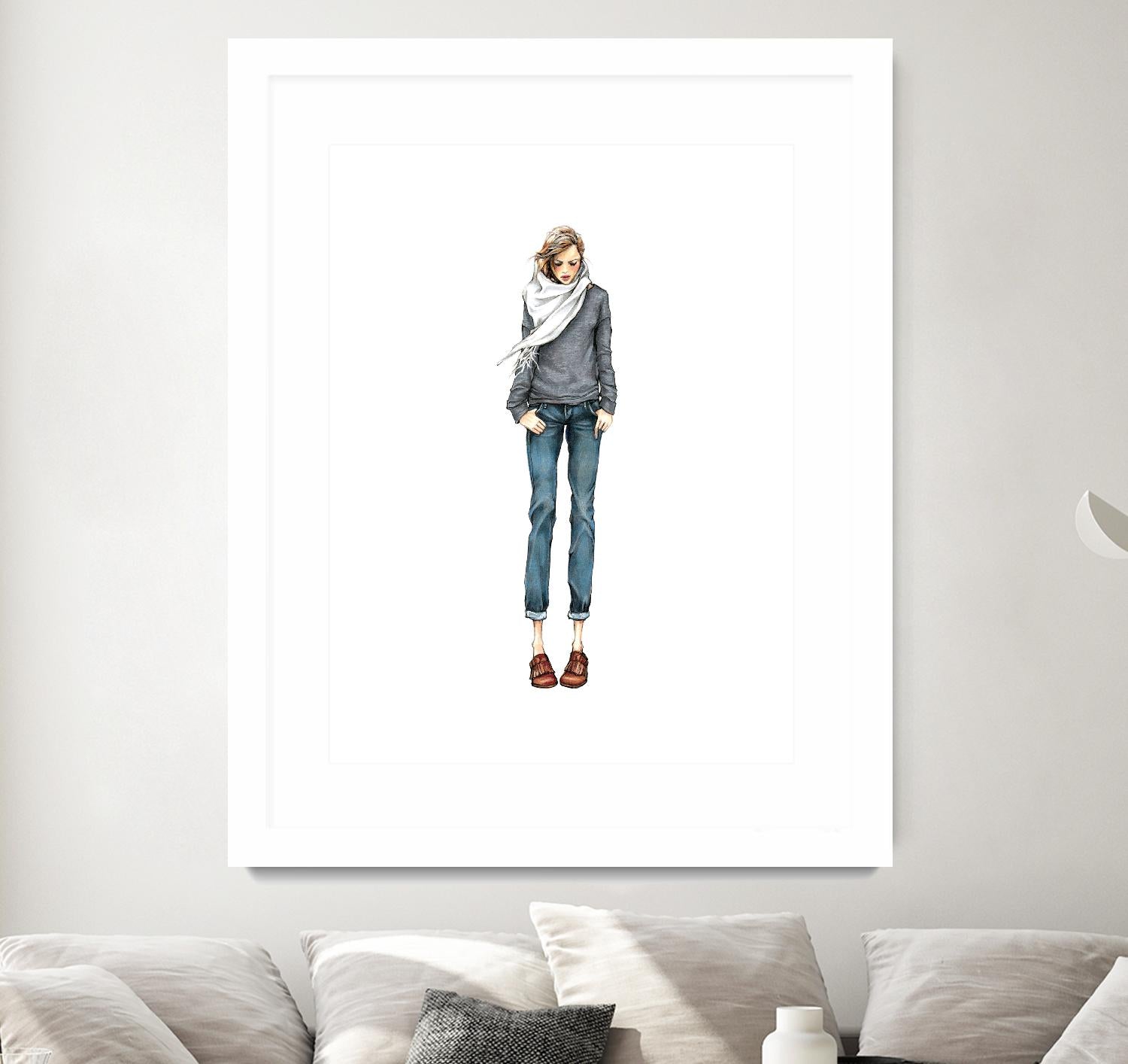 Portfolio 055 by Nancy Riegelman on GIANT ART - multicolor figurative