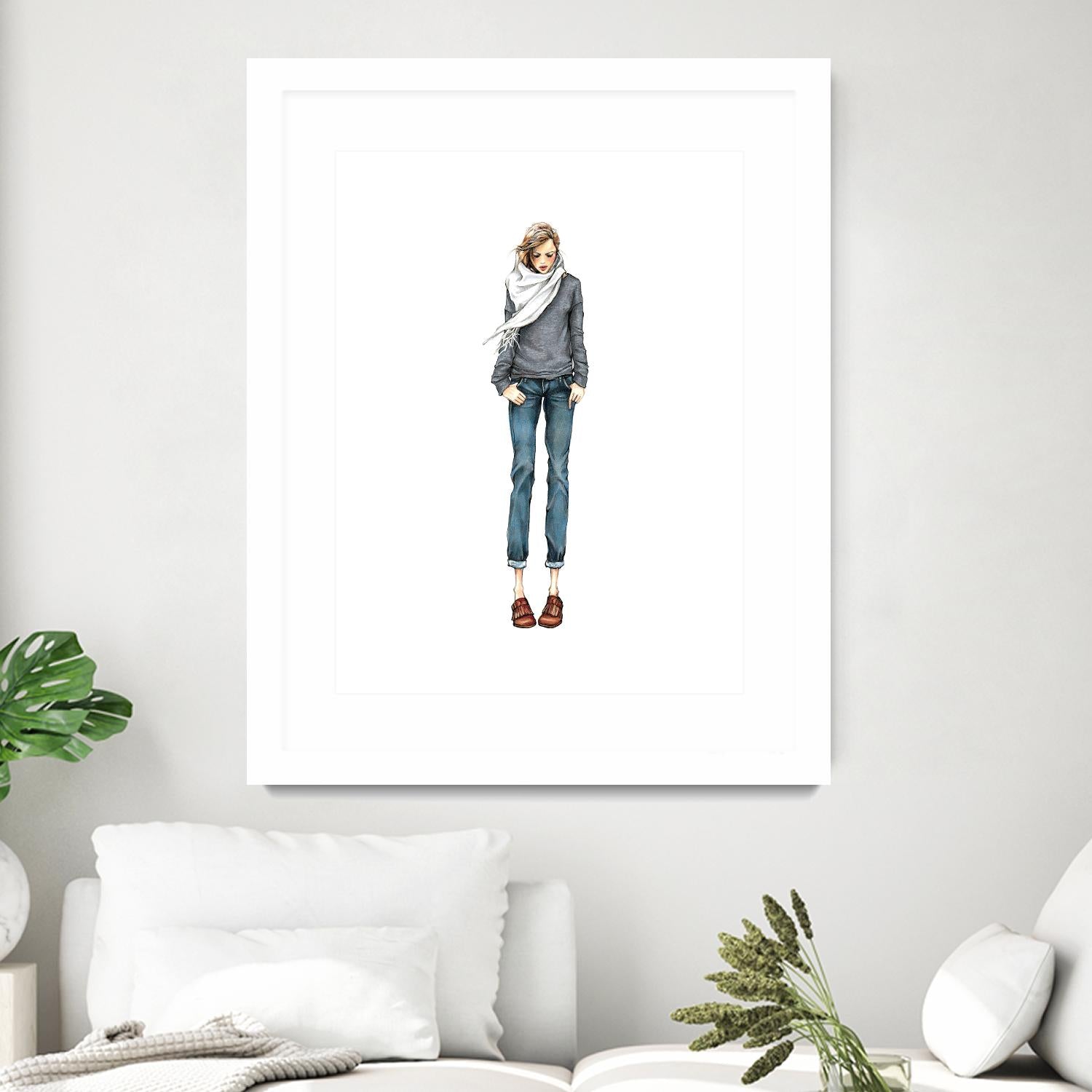 Portfolio 055 by Nancy Riegelman on GIANT ART - multicolor figurative