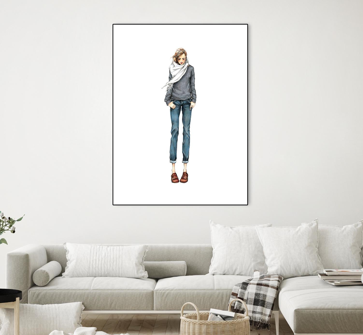 Portfolio 055 by Nancy Riegelman on GIANT ART - multicolor figurative