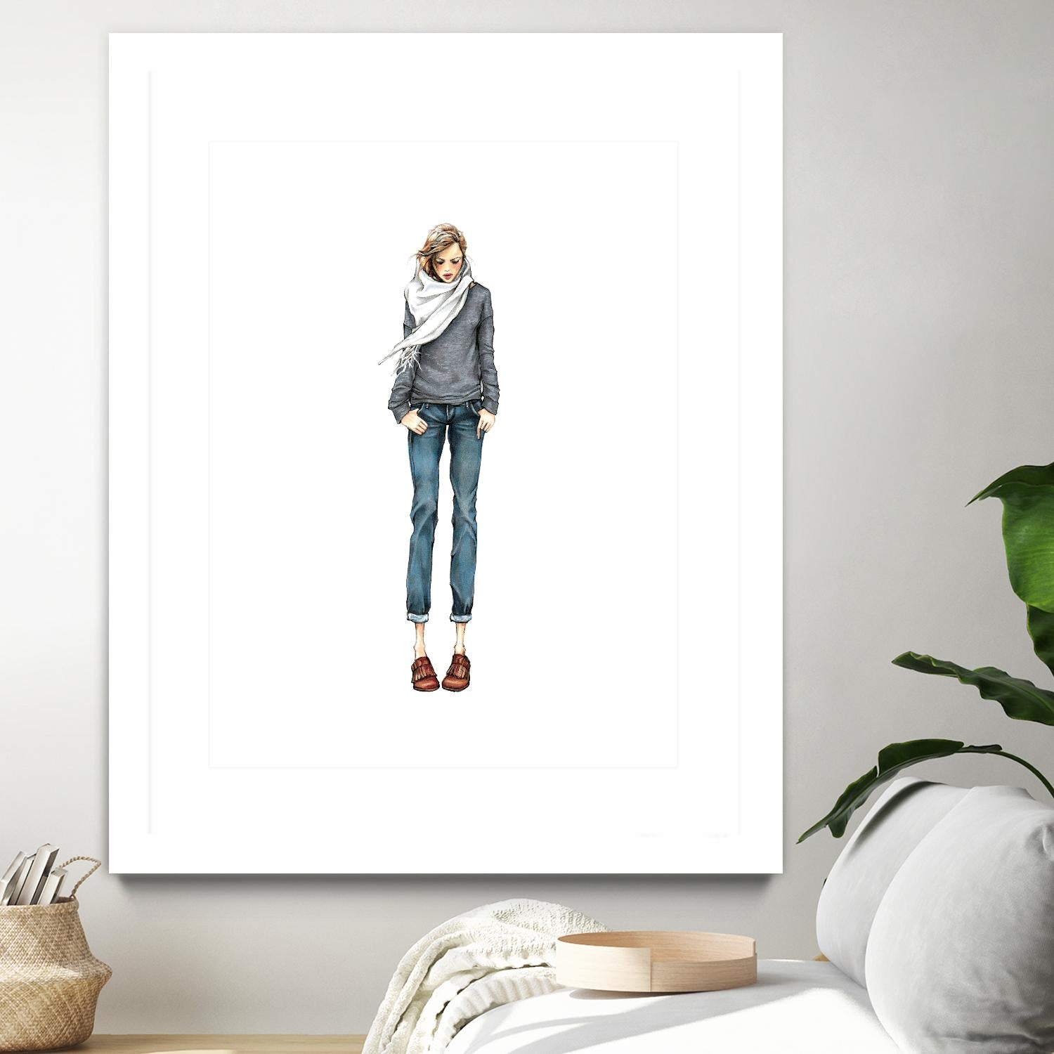 Portfolio 055 by Nancy Riegelman on GIANT ART - multicolor figurative