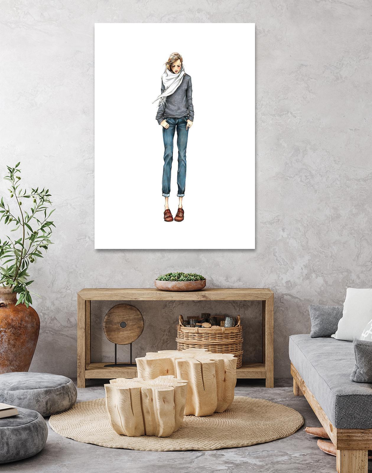 Portfolio 055 by Nancy Riegelman on GIANT ART - multicolor figurative