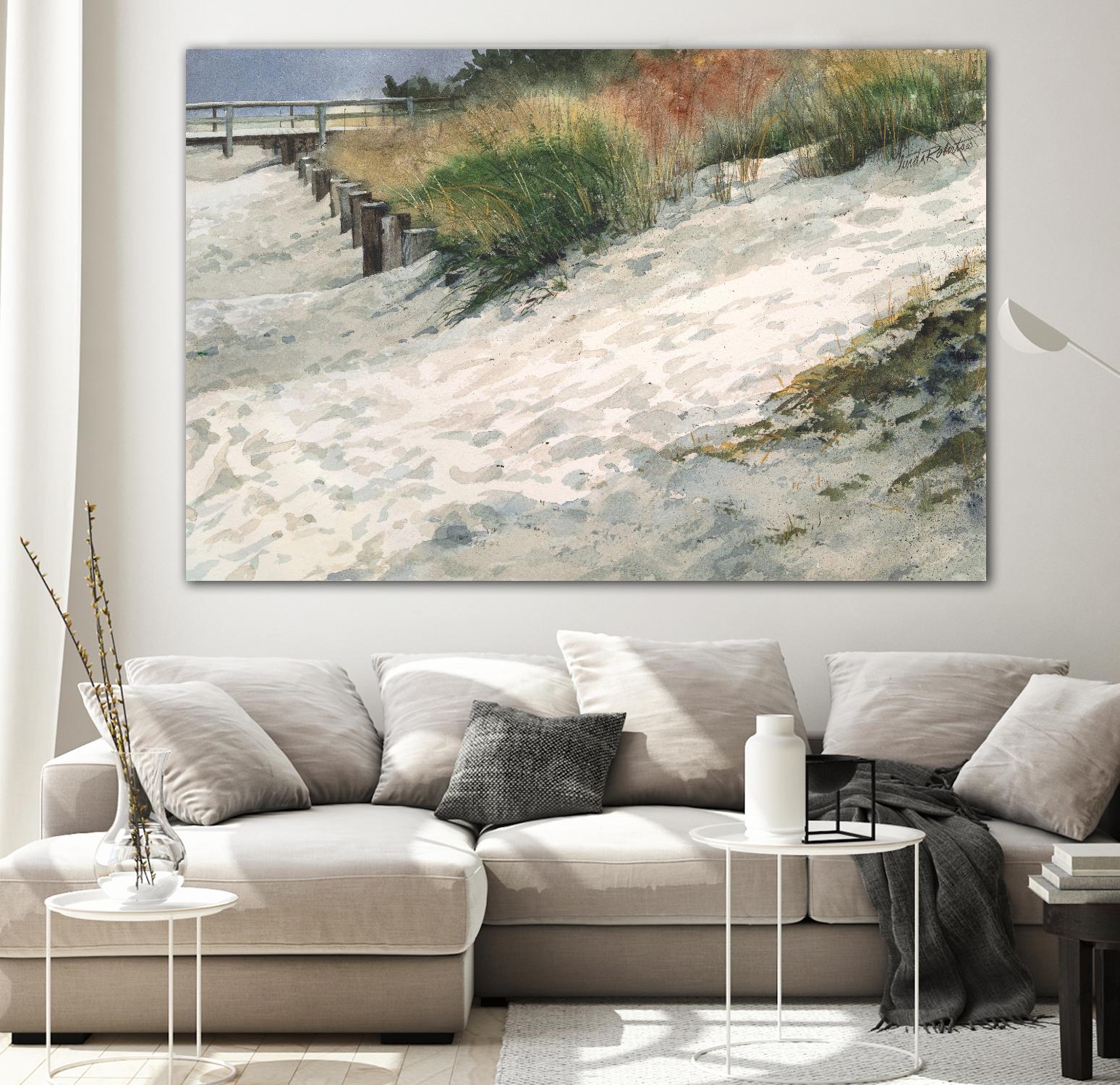 Retreat by Linda Roberts on GIANT ART - multi coastal, landscapes, beaches, docks/piers