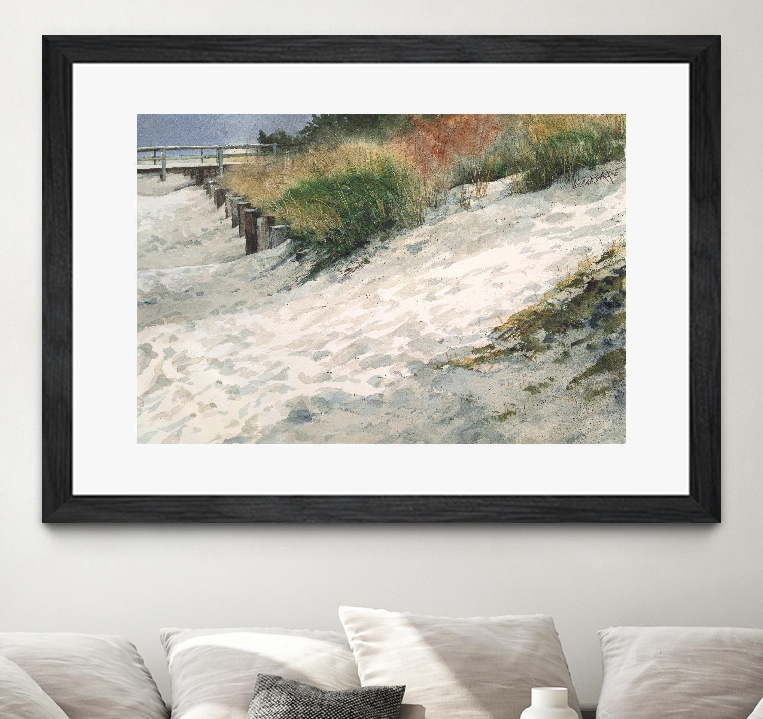 Retreat by Linda Roberts on GIANT ART - multi coastal, landscapes, beaches, docks/piers