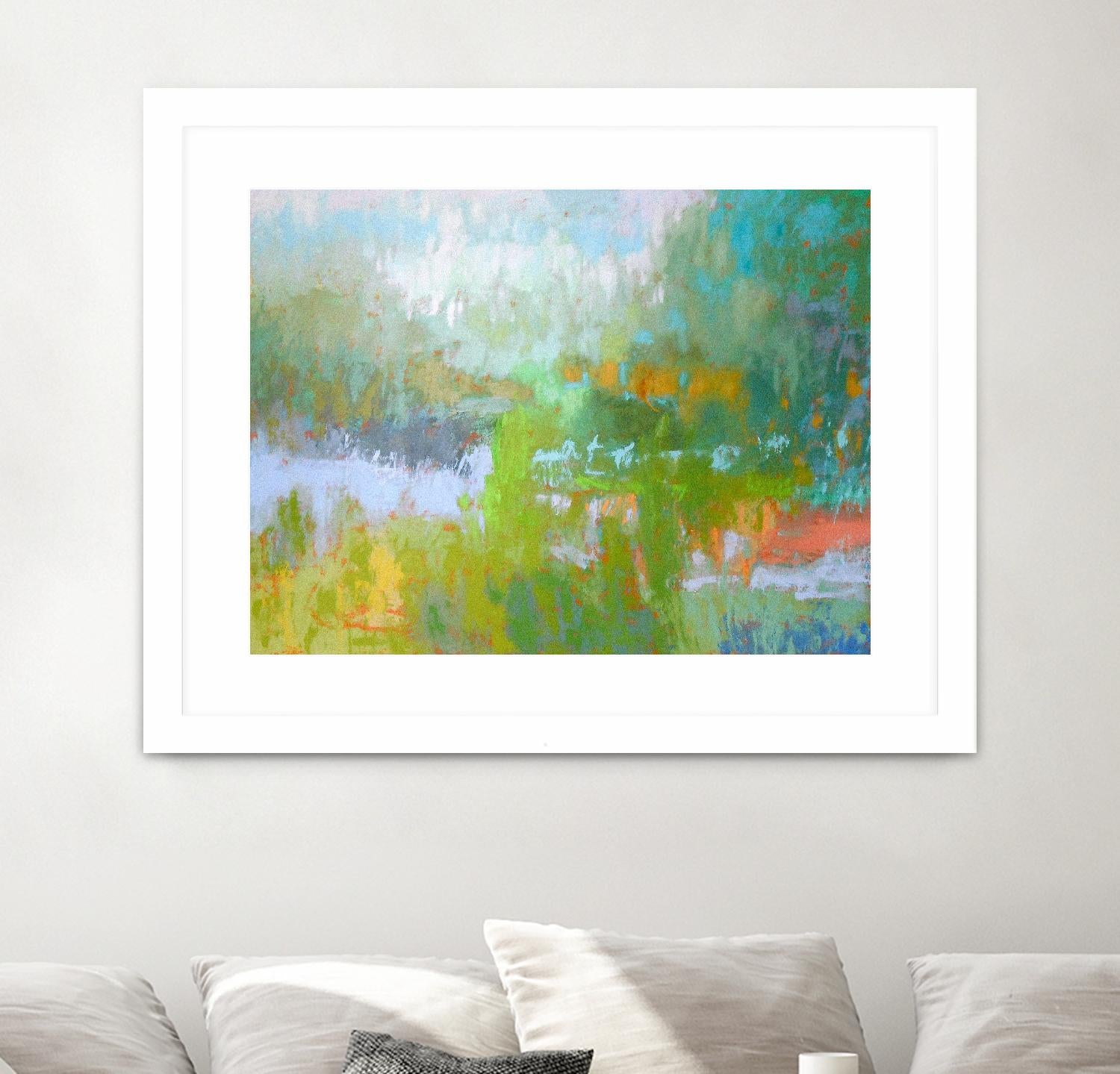 Southern Charm by Jane Schmidt on GIANT ART - multicolor landscapes; contemporary