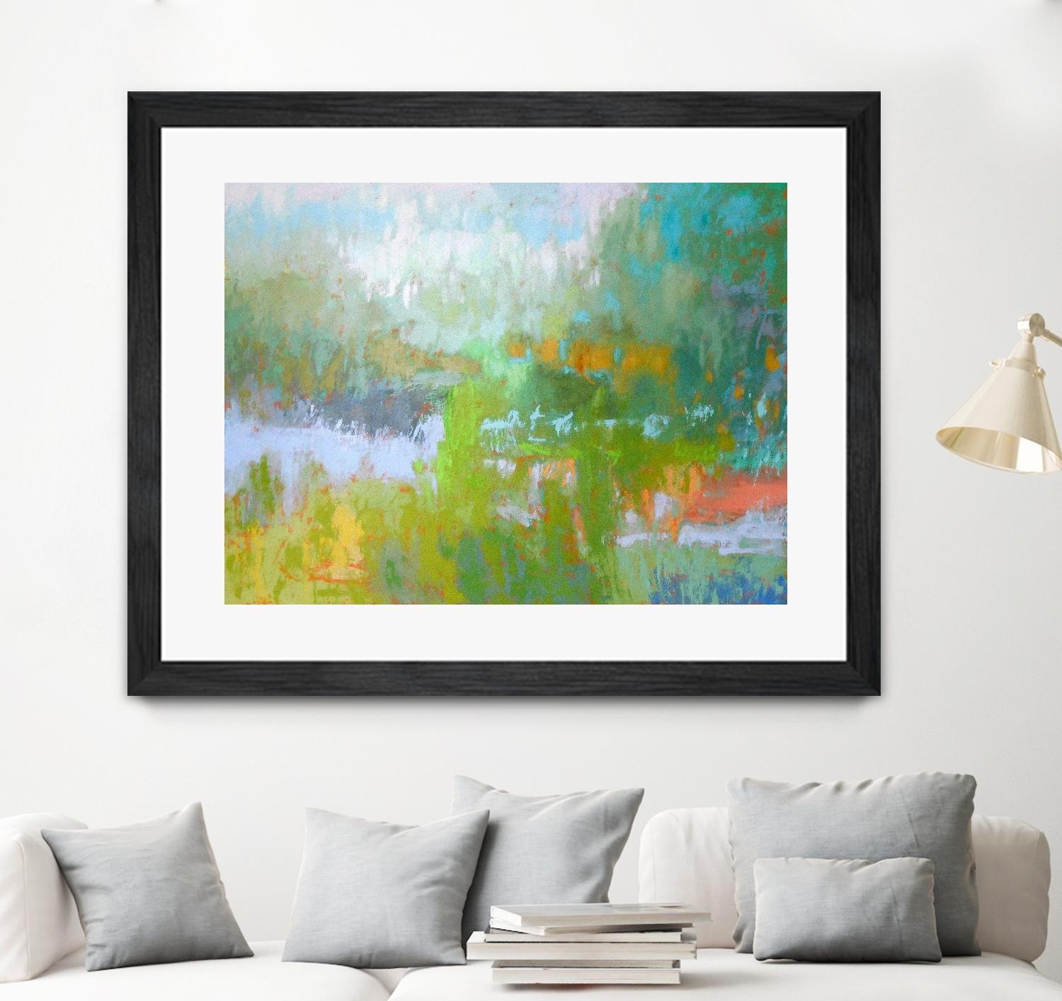 Southern Charm by Jane Schmidt on GIANT ART - multicolor landscapes; contemporary