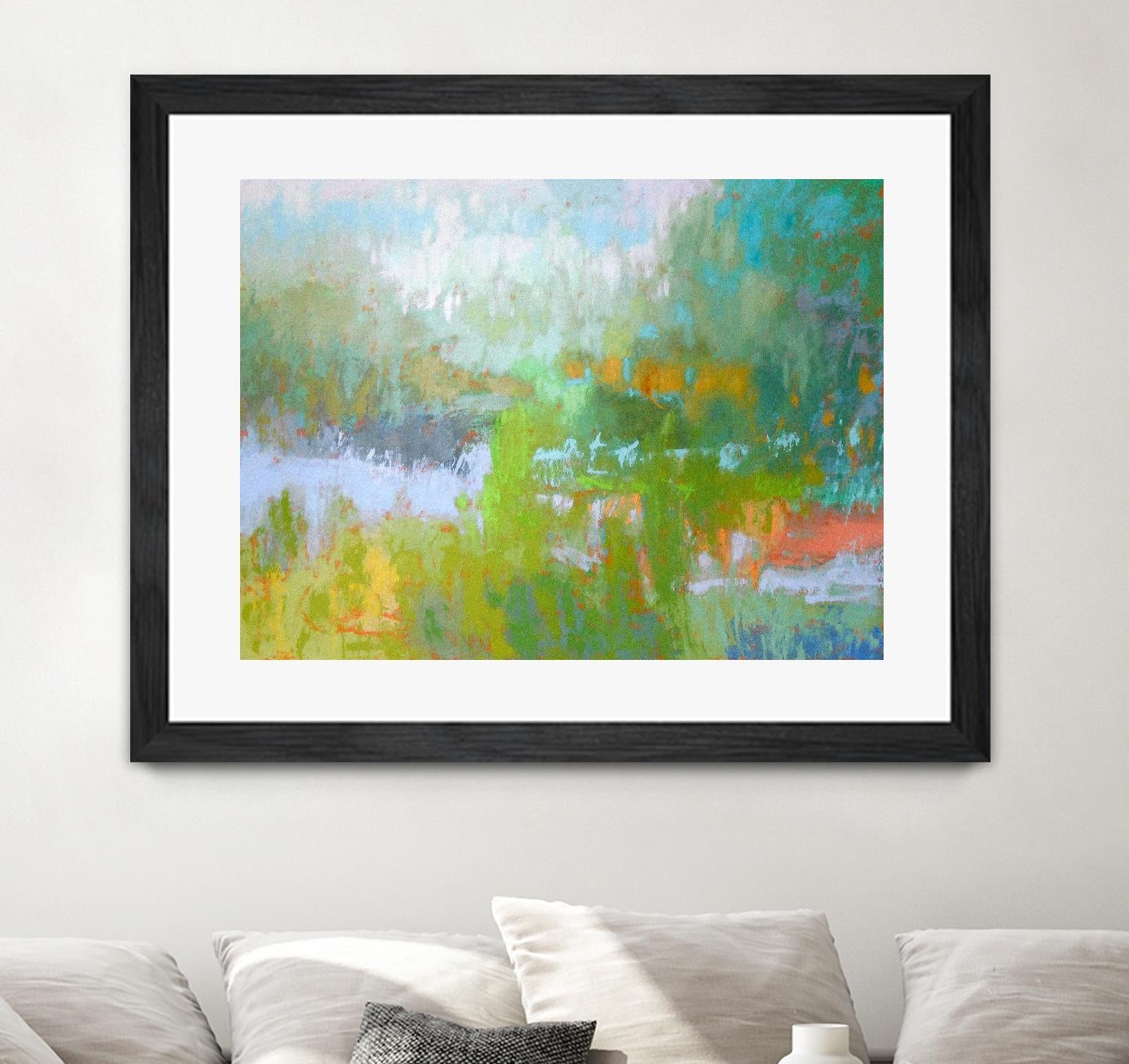 Southern Charm by Jane Schmidt on GIANT ART - multicolor landscapes; contemporary