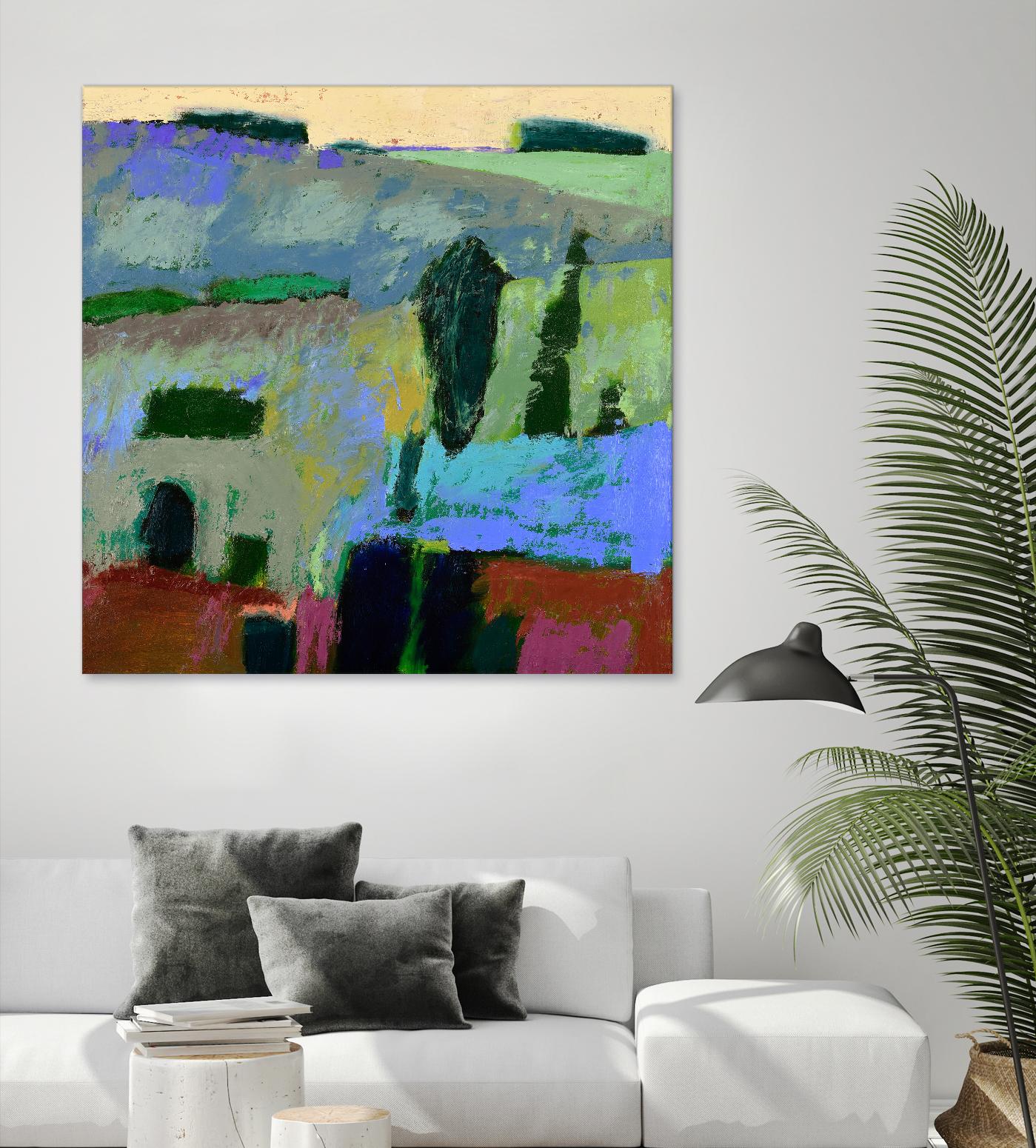 From What I Heard by Jane Schmidt on GIANT ART - multicolor contemporary; landscapes