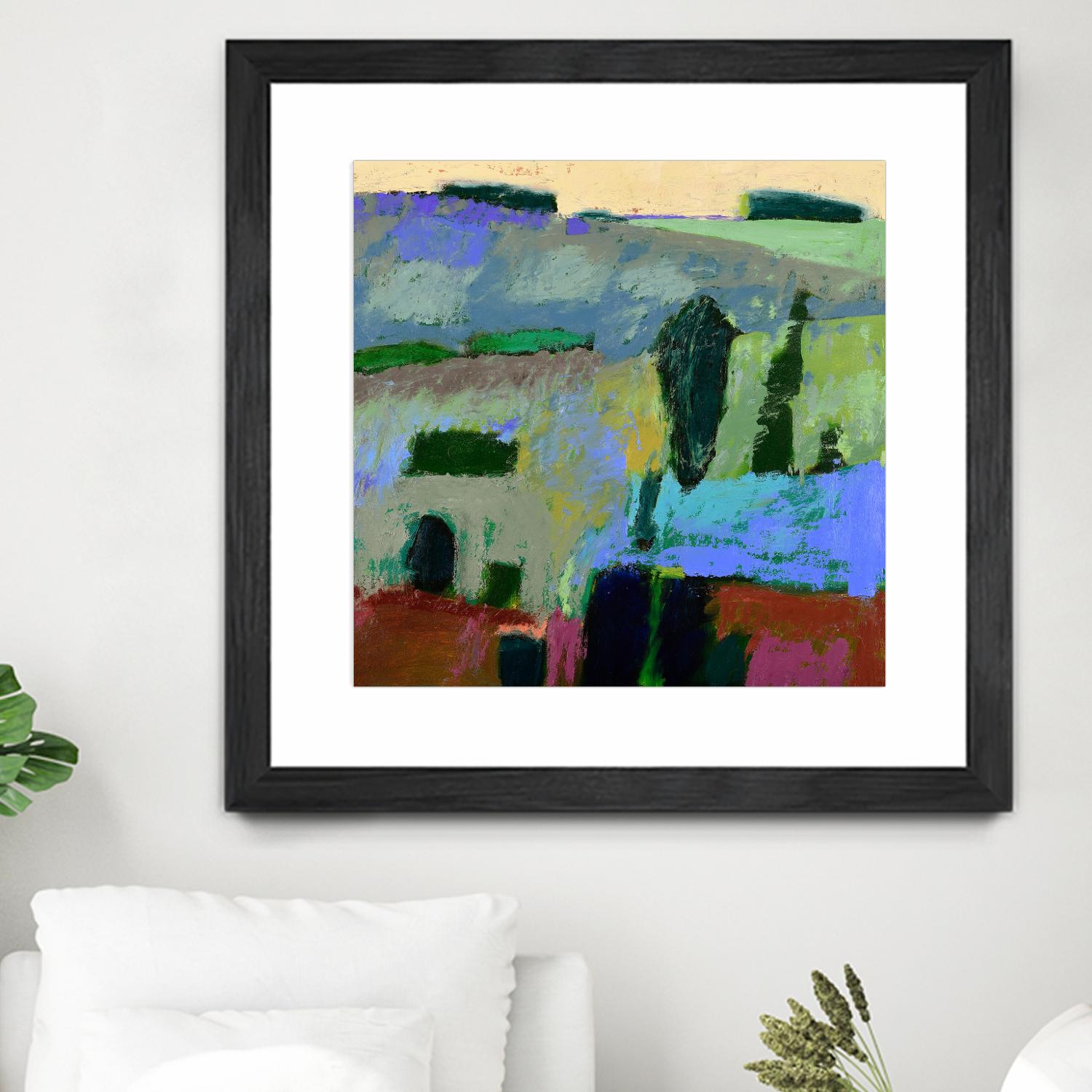 From What I Heard by Jane Schmidt on GIANT ART - multicolor contemporary; landscapes