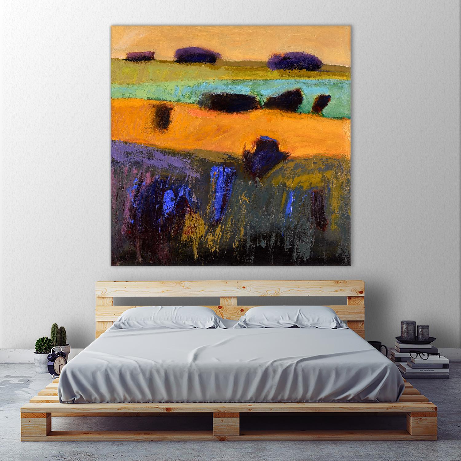 From What I Imagined by Jane Schmidt on GIANT ART - multicolor contemporary; landscapes