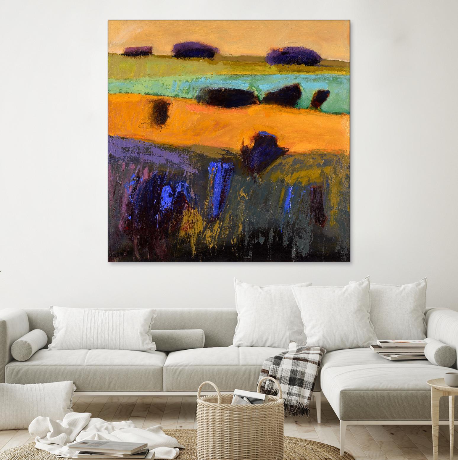 From What I Imagined by Jane Schmidt on GIANT ART - multicolor contemporary; landscapes