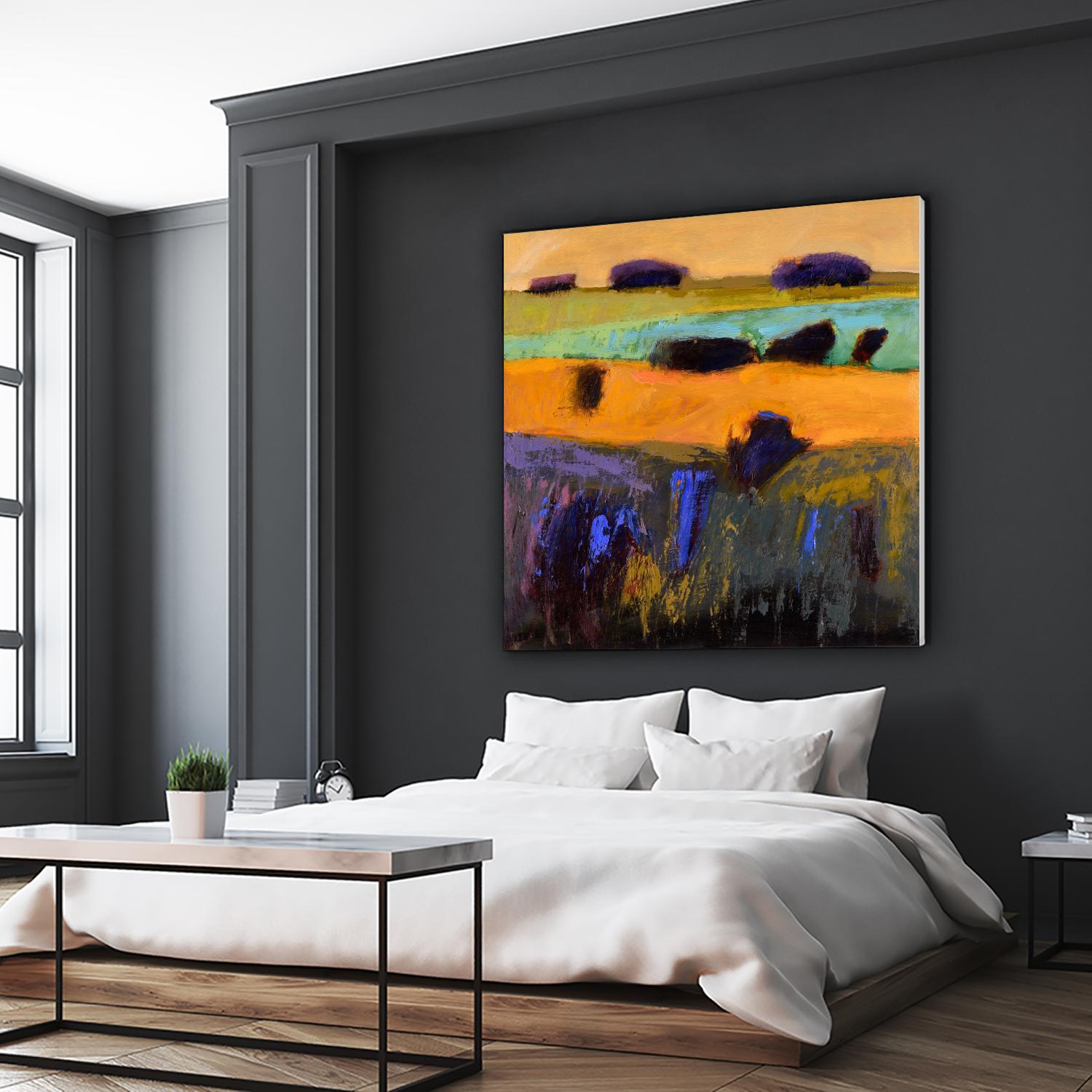 From What I Imagined by Jane Schmidt on GIANT ART - multicolor contemporary; landscapes