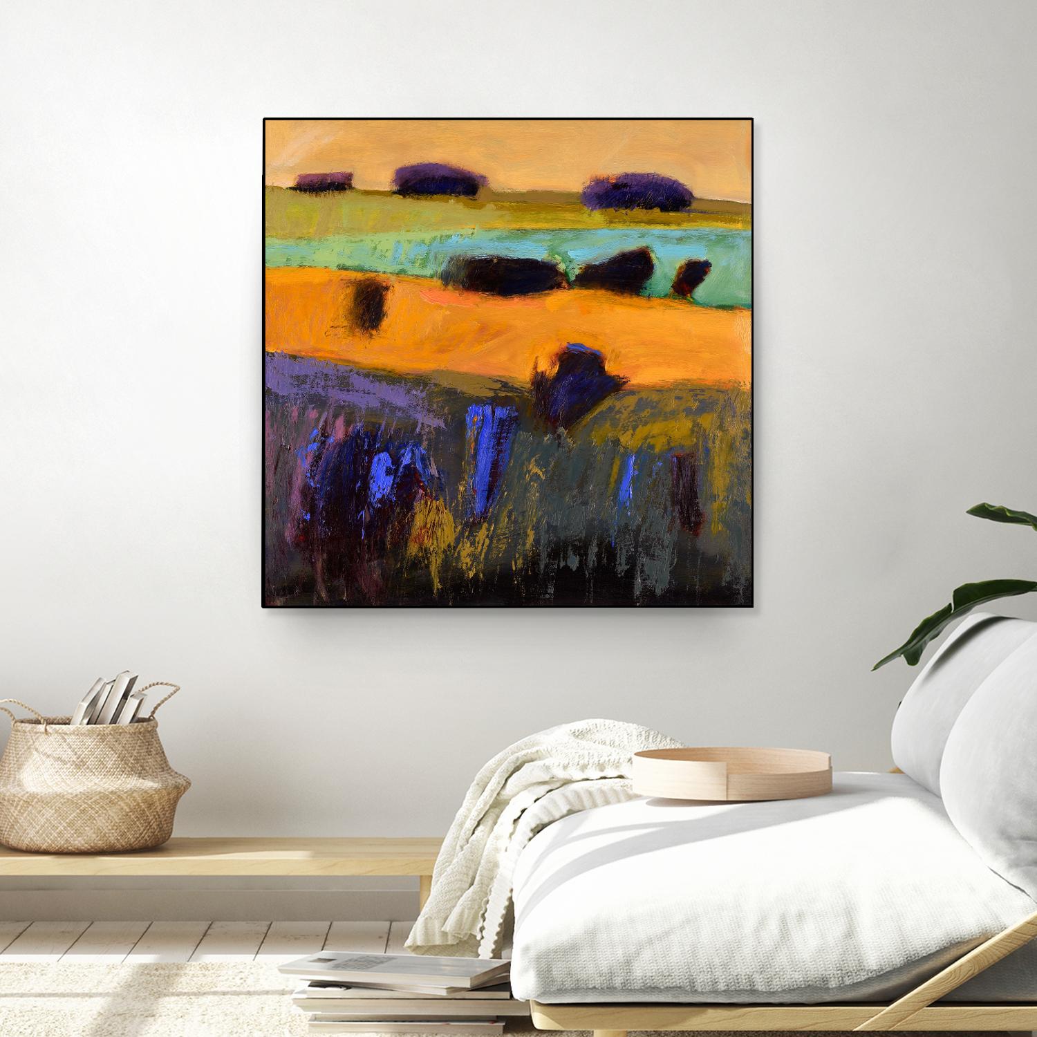 From What I Imagined by Jane Schmidt on GIANT ART - multicolor contemporary; landscapes