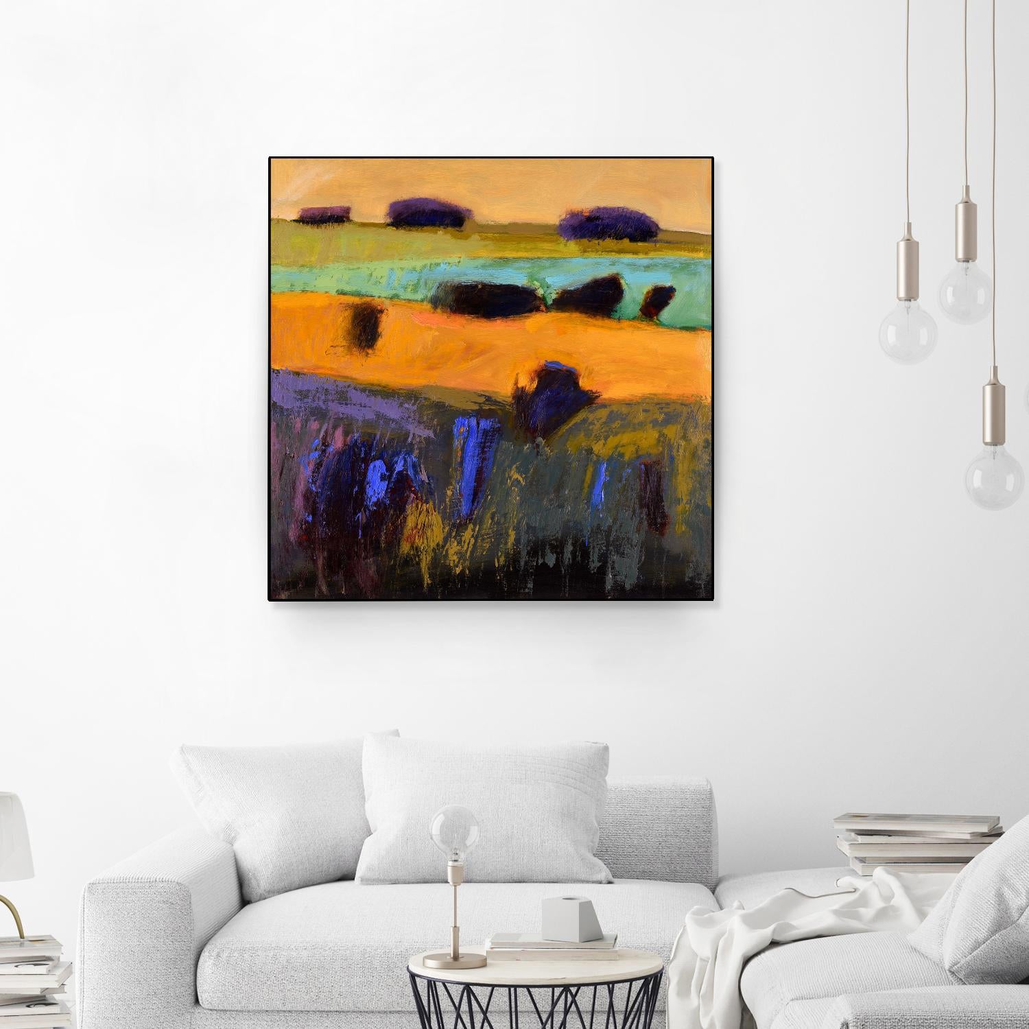 From What I Imagined by Jane Schmidt on GIANT ART - multicolor contemporary; landscapes