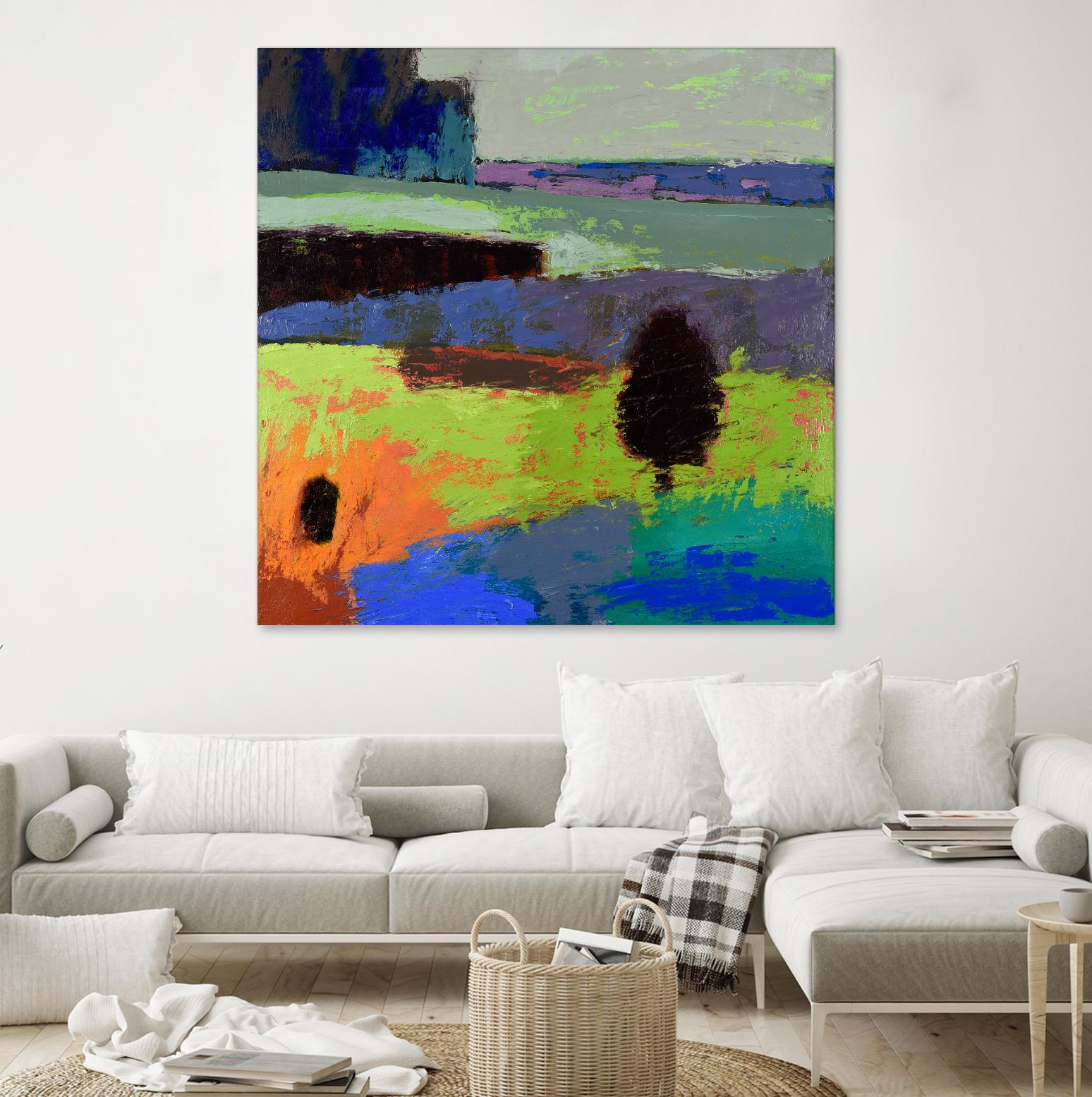 From What I Know by Jane Schmidt on GIANT ART - multicolor contemporary; landscapes