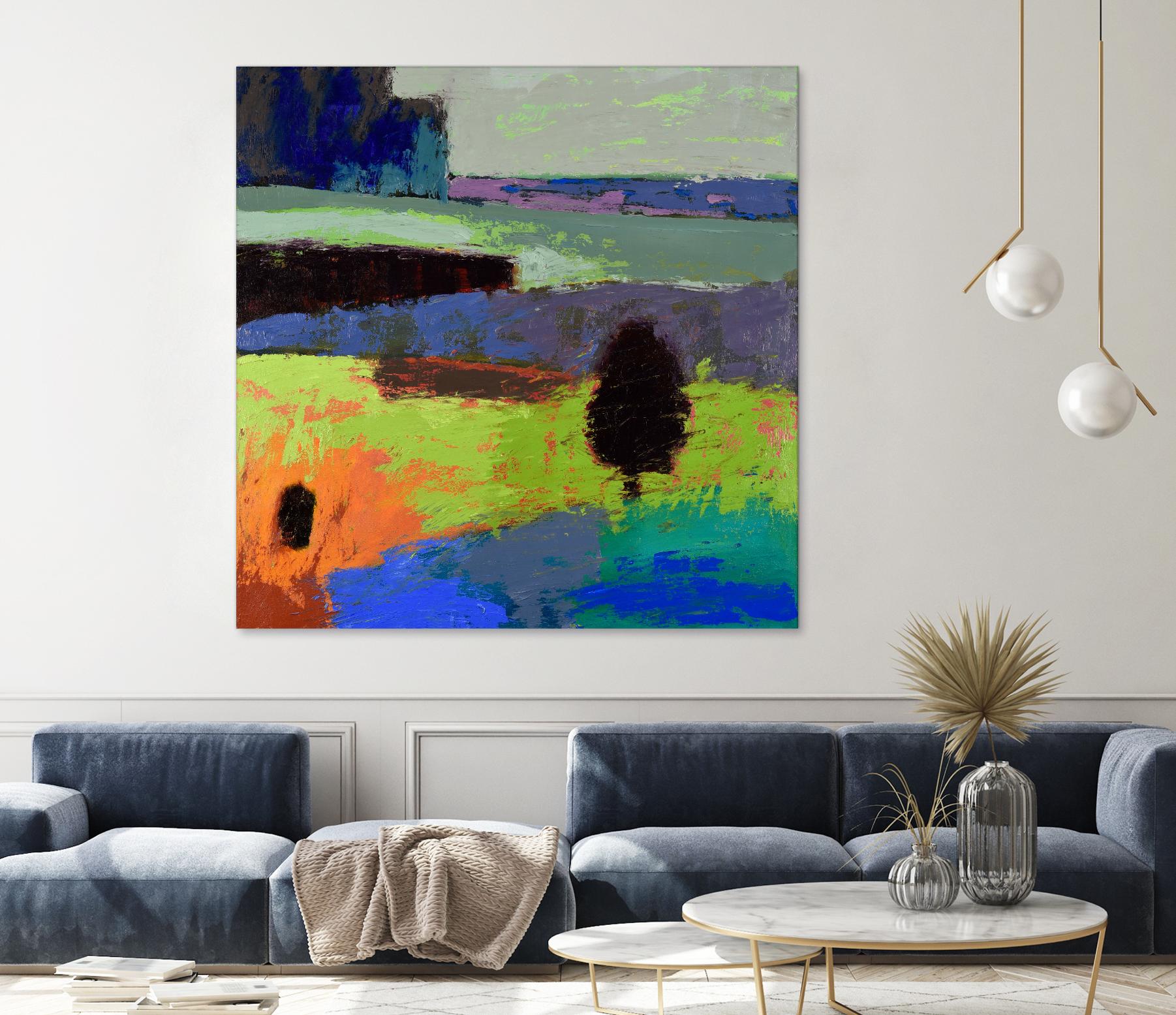 From What I Know by Jane Schmidt on GIANT ART - multicolor contemporary; landscapes