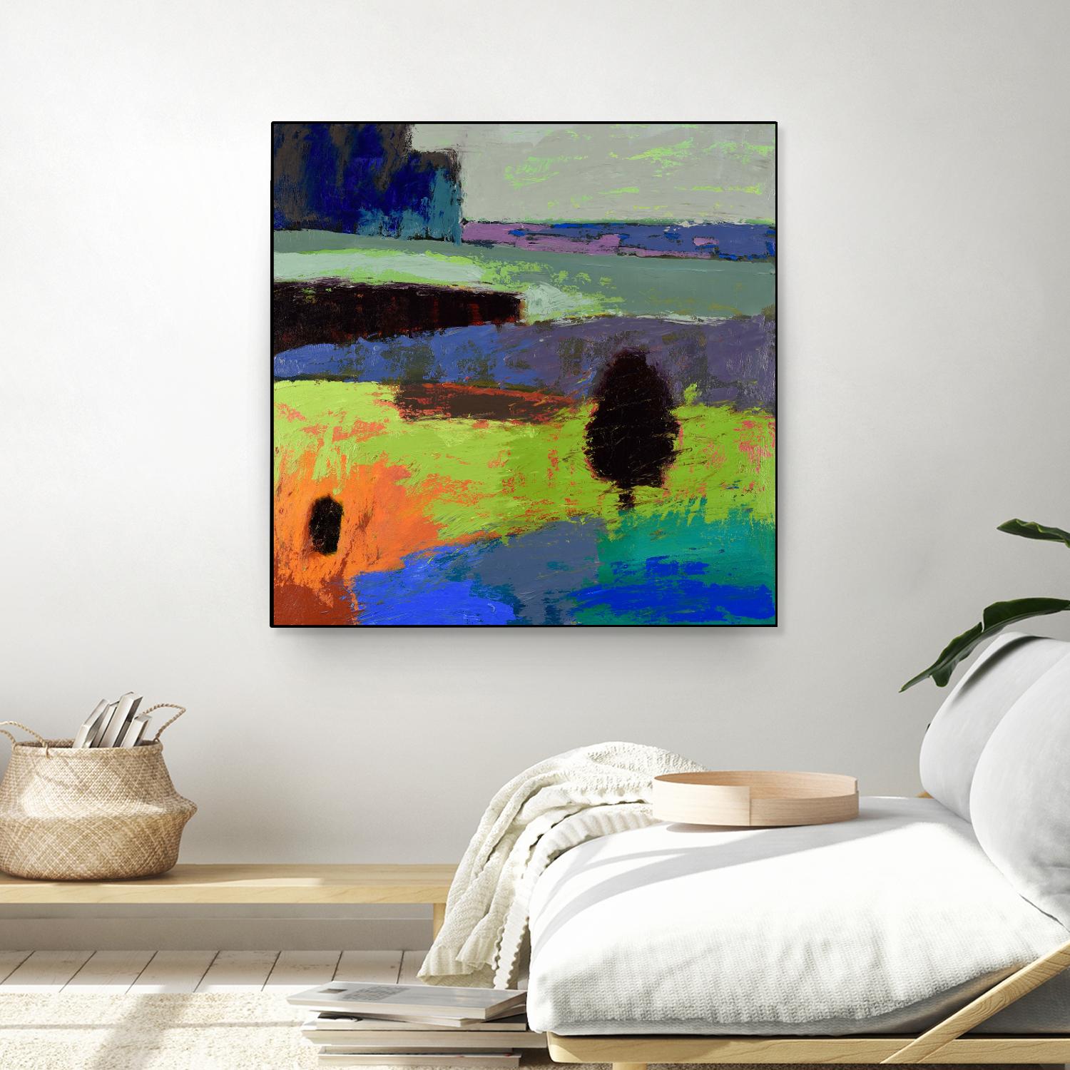 From What I Know by Jane Schmidt on GIANT ART - multicolor contemporary; landscapes