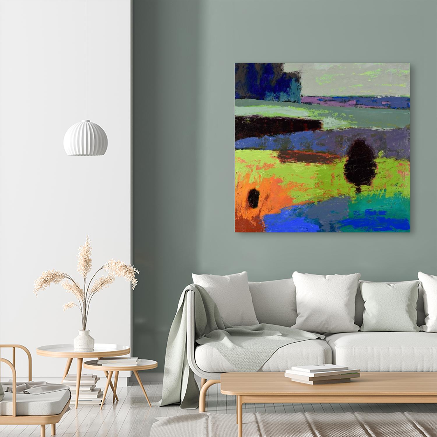 From What I Know by Jane Schmidt on GIANT ART - multicolor contemporary; landscapes