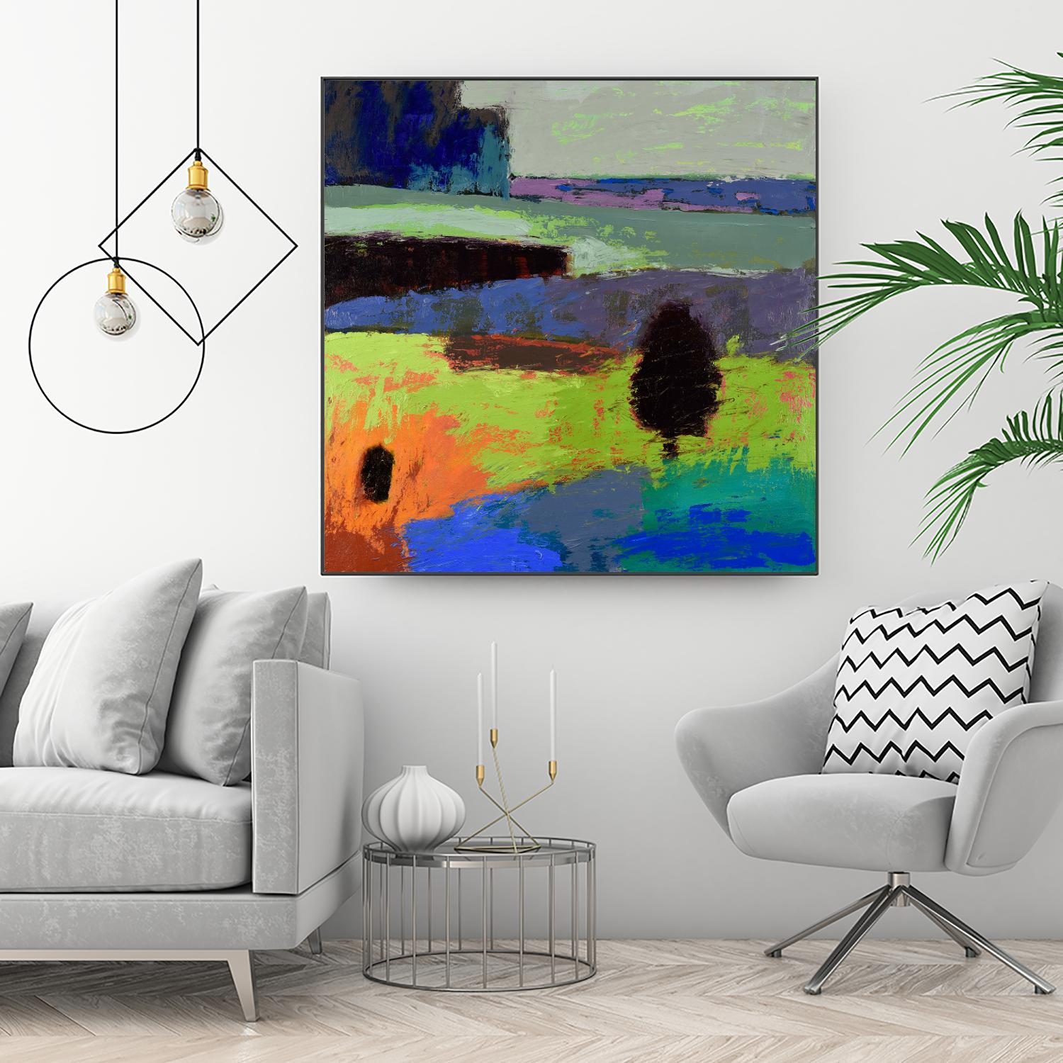 From What I Know by Jane Schmidt on GIANT ART - multicolor contemporary; landscapes