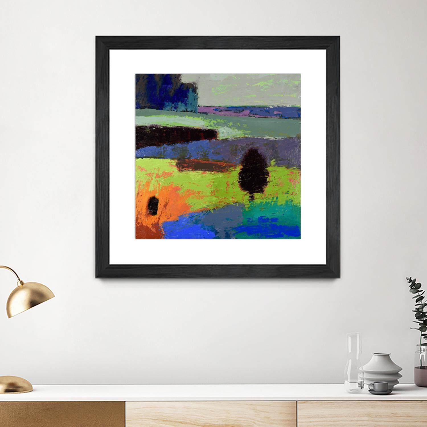 From What I Know by Jane Schmidt on GIANT ART - multicolor contemporary; landscapes