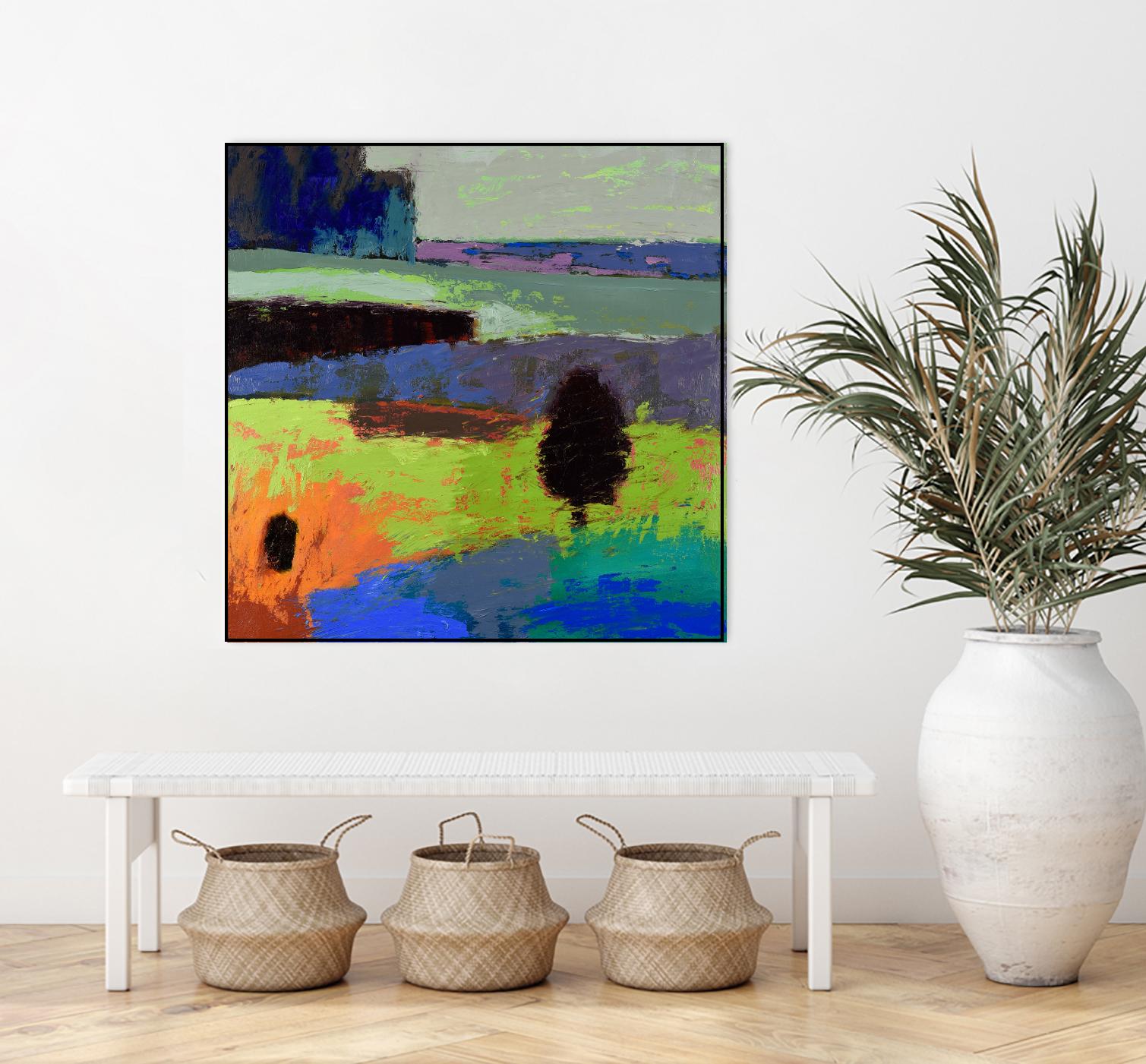 From What I Know by Jane Schmidt on GIANT ART - multicolor contemporary; landscapes