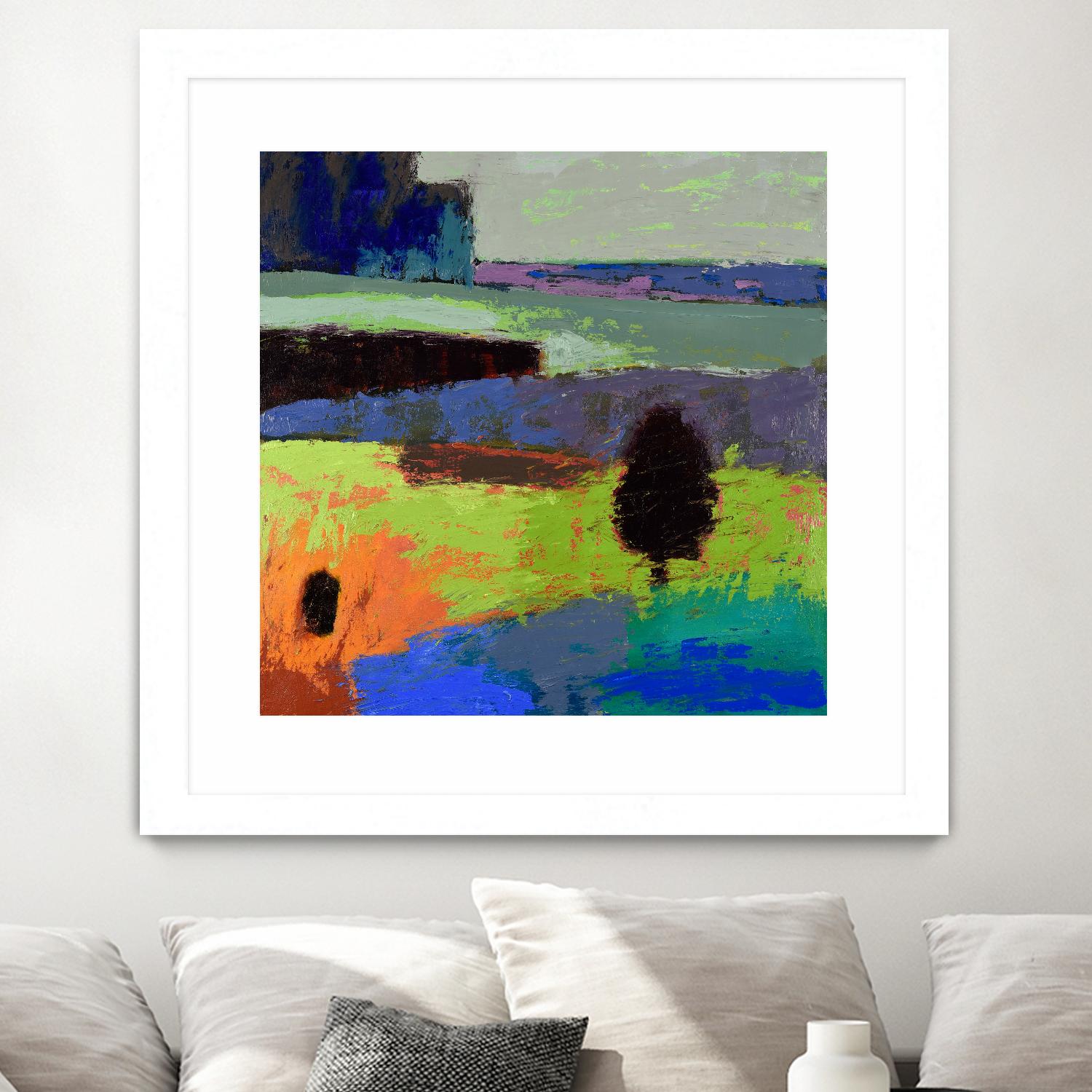 From What I Know by Jane Schmidt on GIANT ART - multicolor contemporary; landscapes