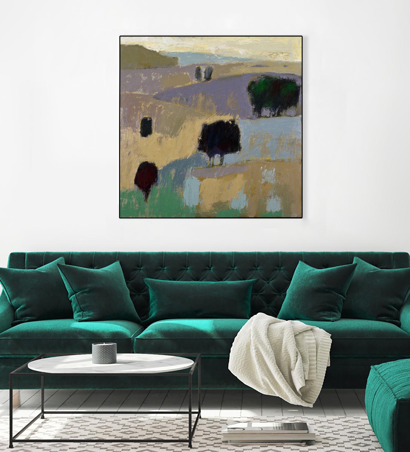 From What I Remember by Jane Schmidt on GIANT ART - multicolor contemporary; landscapes