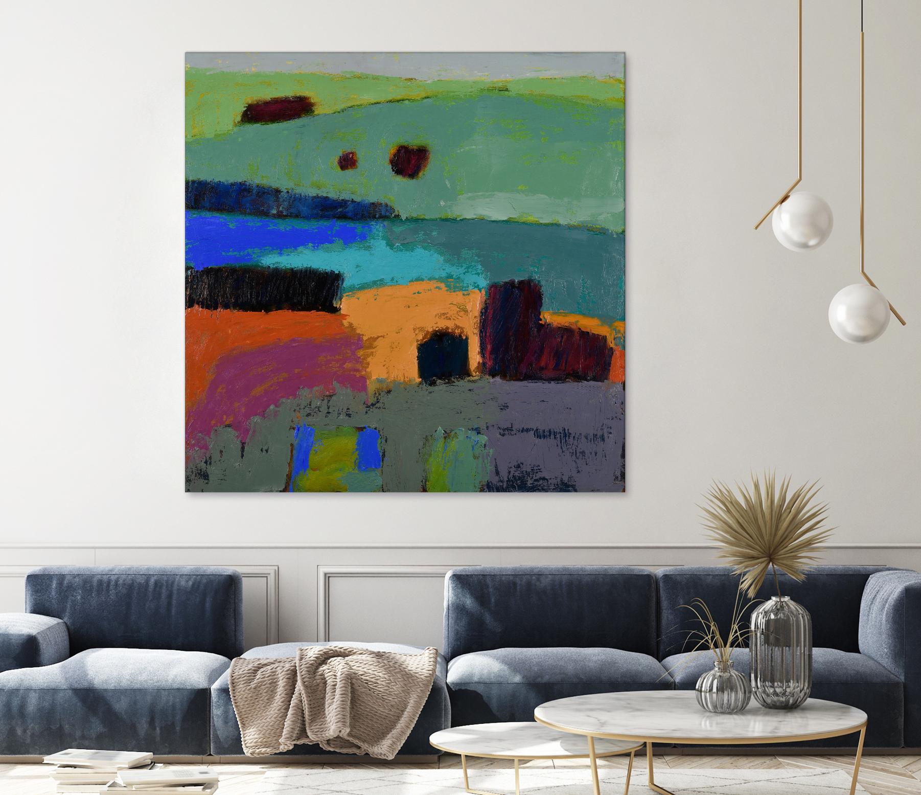 From What I Saw by Jane Schmidt on GIANT ART - multicolor contemporary; landscapes