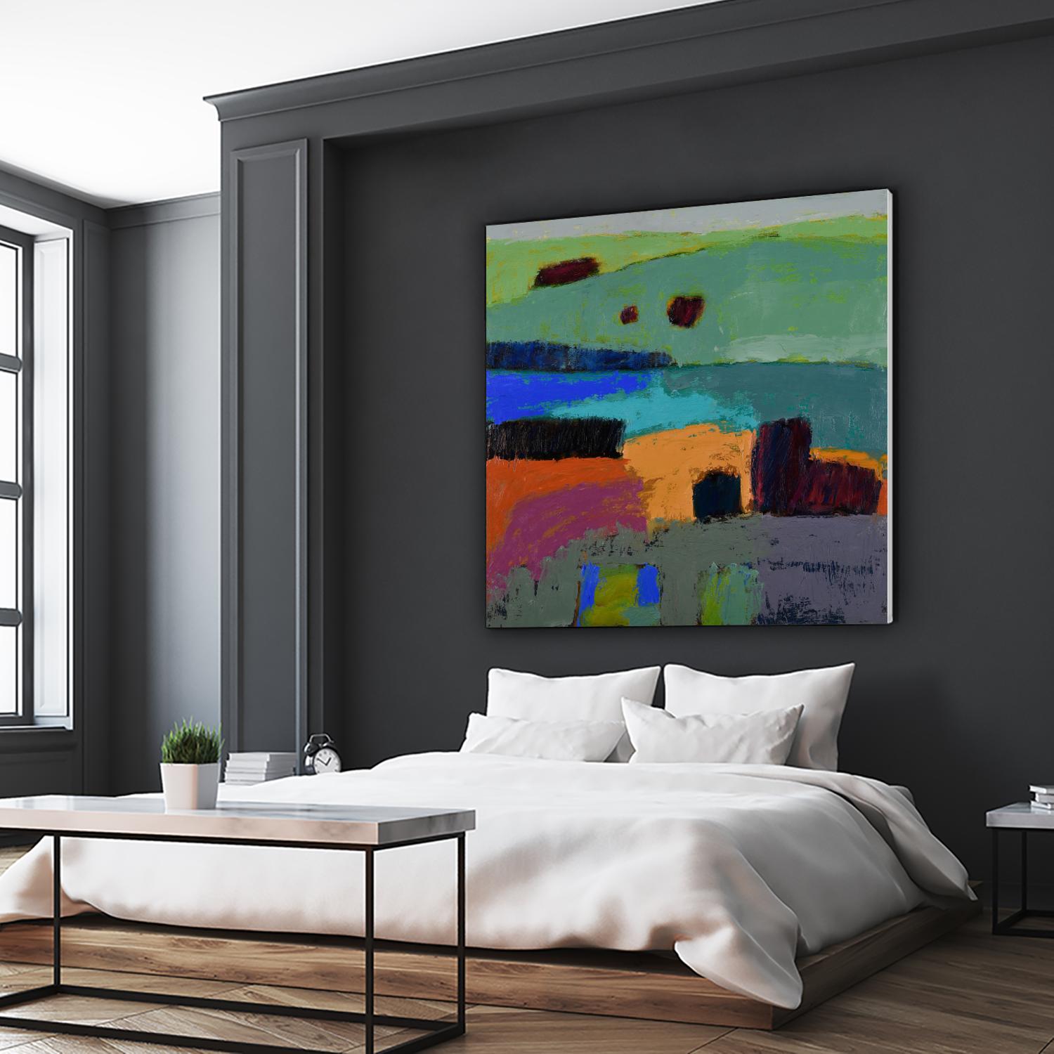 From What I Saw by Jane Schmidt on GIANT ART - multicolor contemporary; landscapes