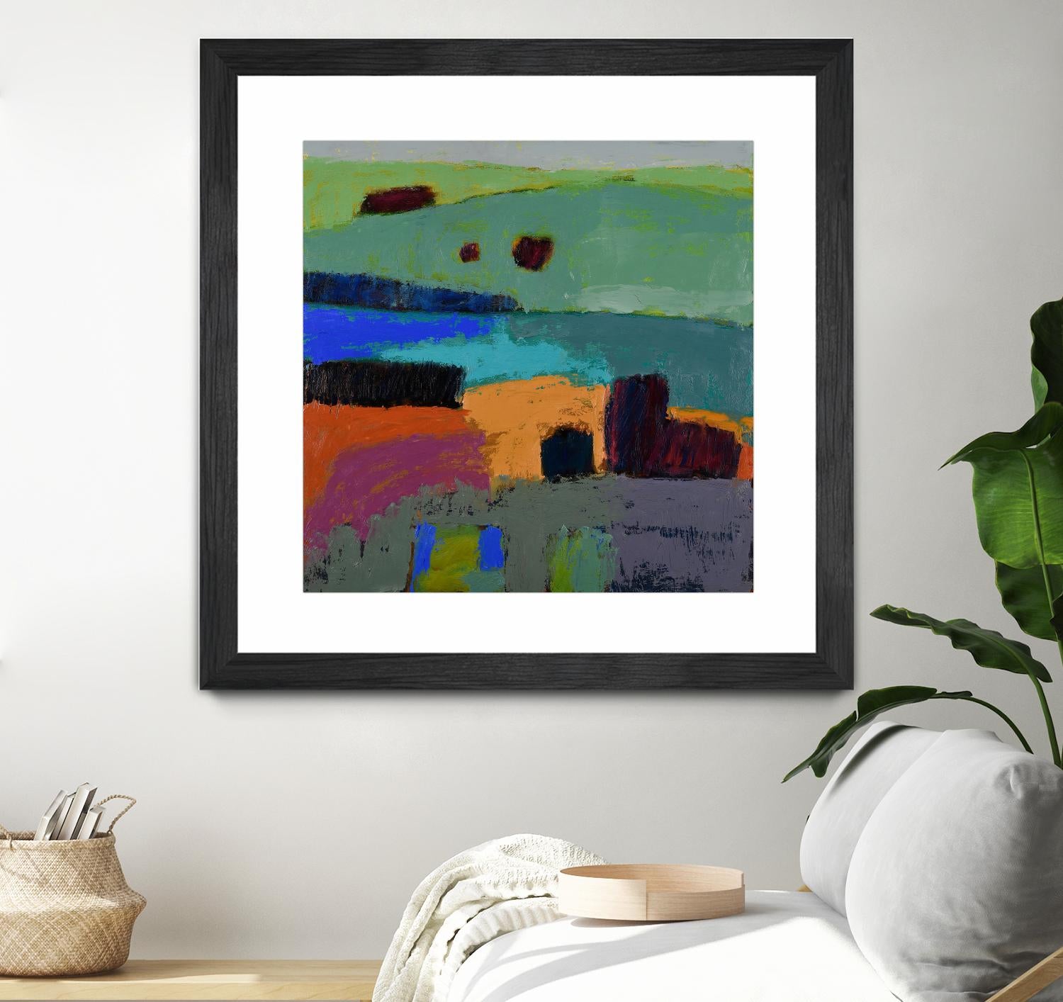 From What I Saw by Jane Schmidt on GIANT ART - multicolor contemporary; landscapes