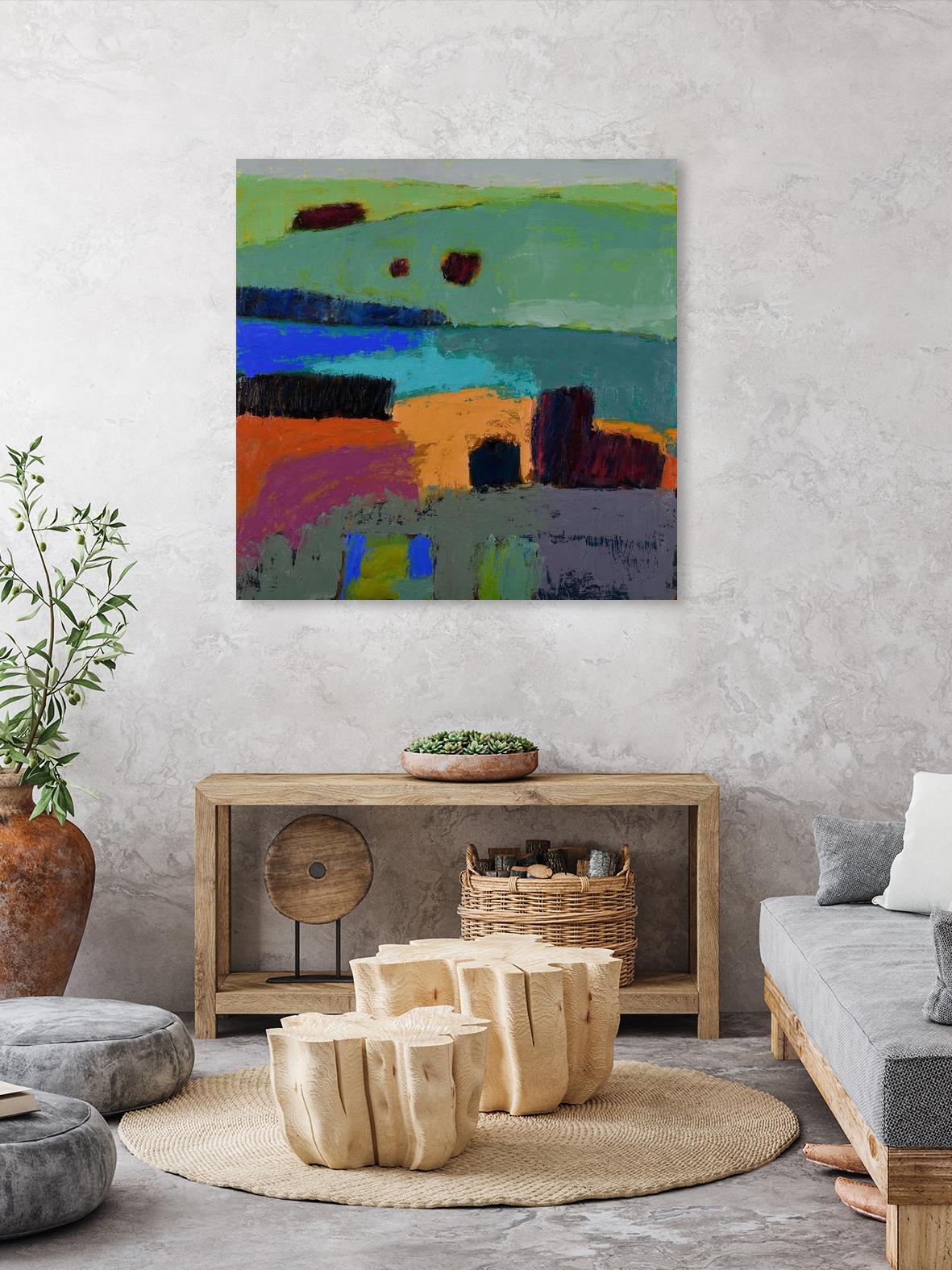 From What I Saw by Jane Schmidt on GIANT ART - multicolor contemporary; landscapes